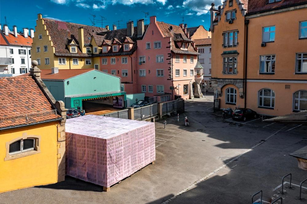 installation view Self-Contained, Biennial Lindau, 2022