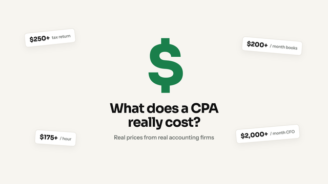 How Much Does a CPA Cost in 2026? Fees Explained