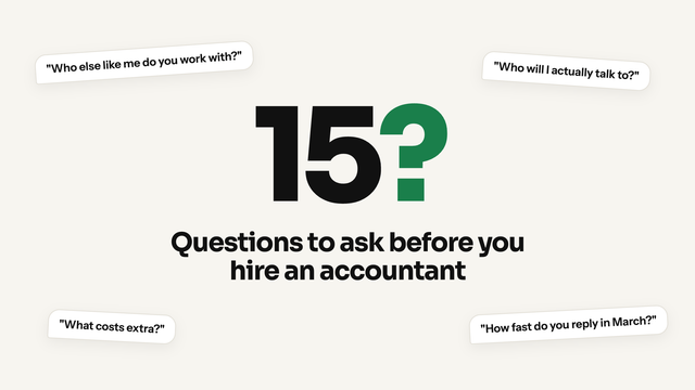 15 Questions to Ask Before You Hire an Accountant
