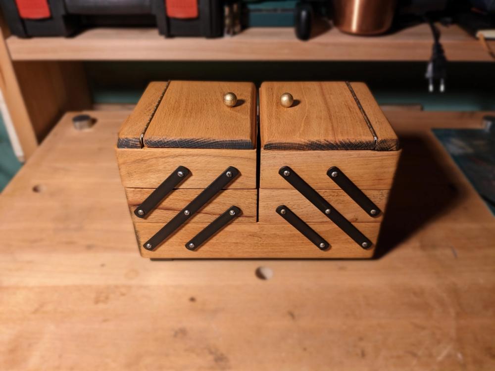 Wooden box restoration
