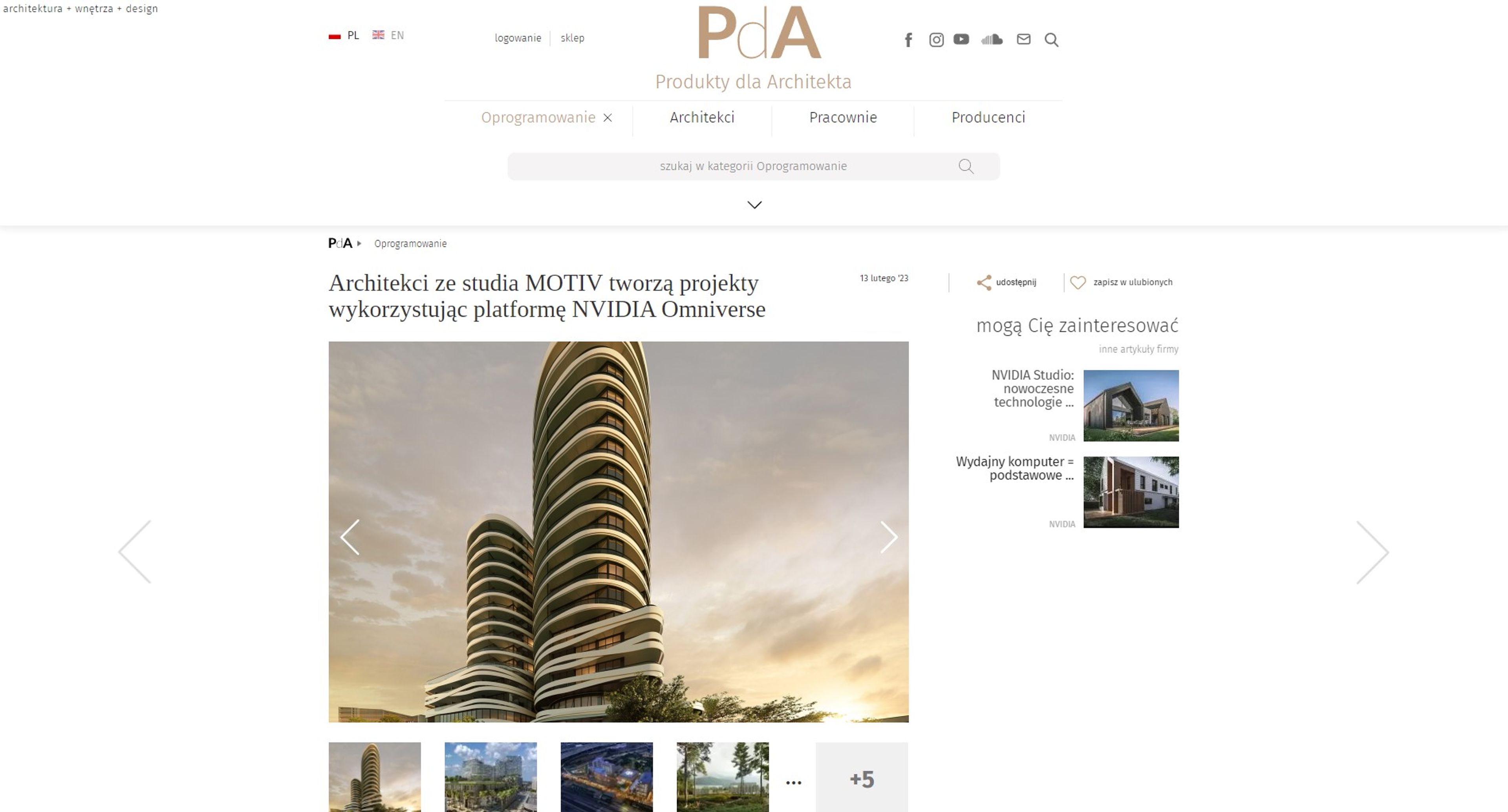 a screenshot of a website with a picture of a building on it .