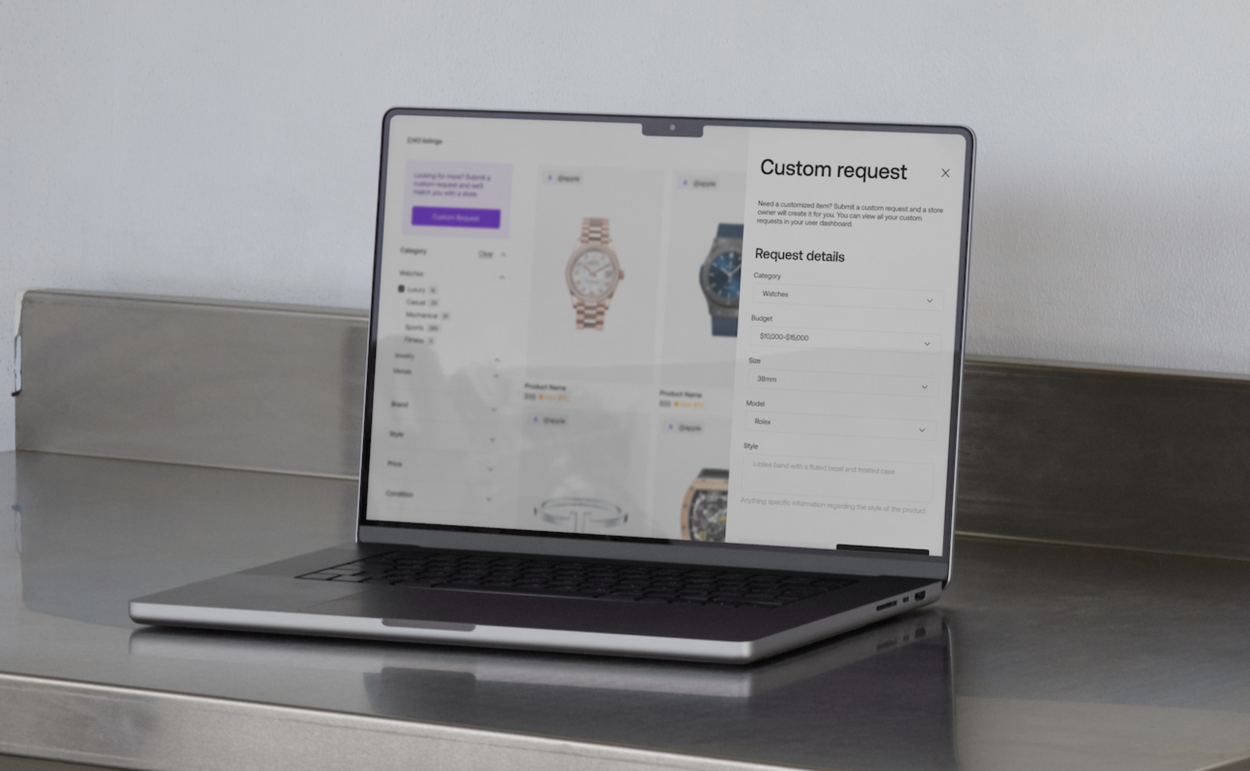 SOROS Category Shopping Page