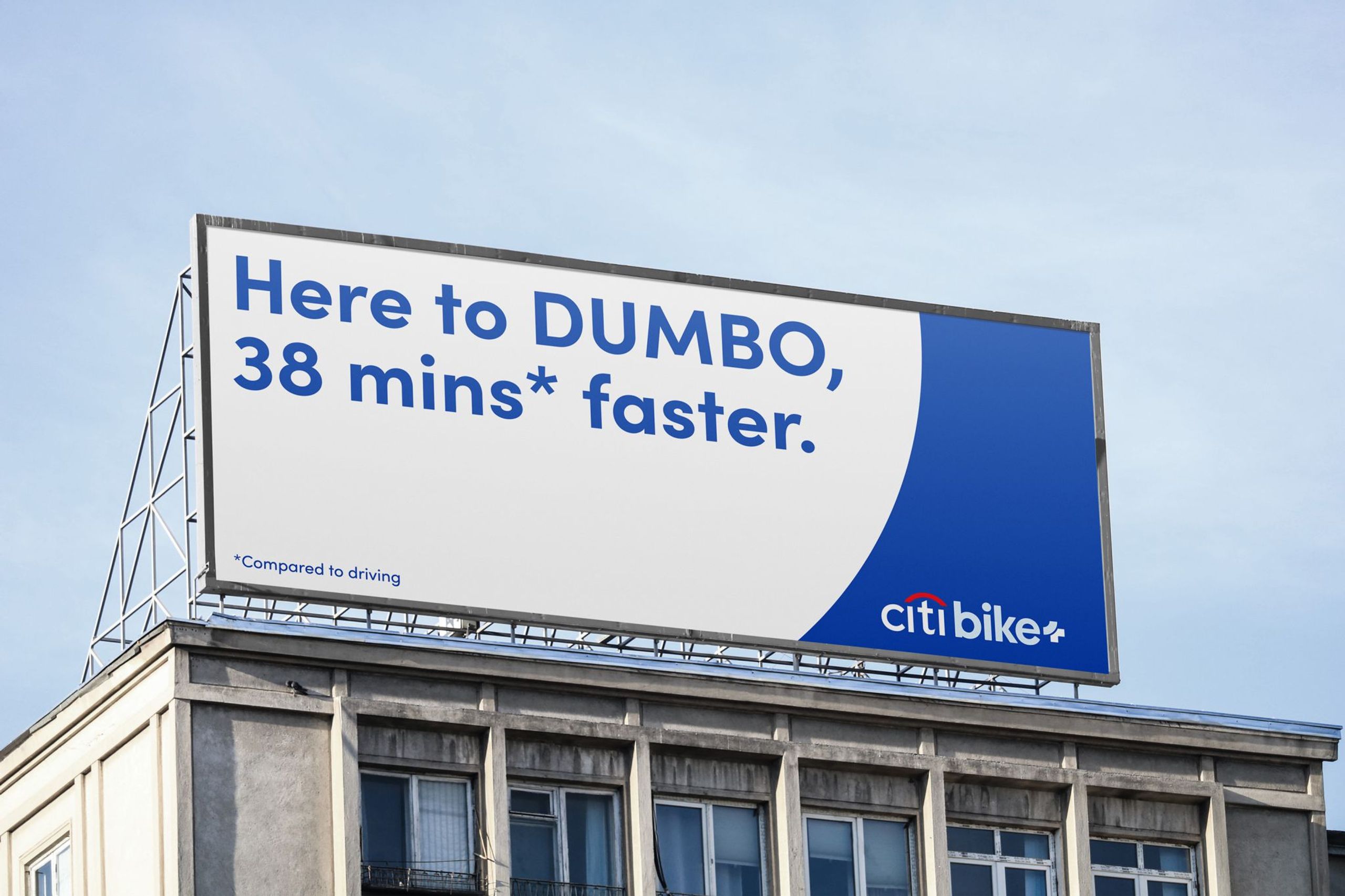 Citi Bike Plus Billboard