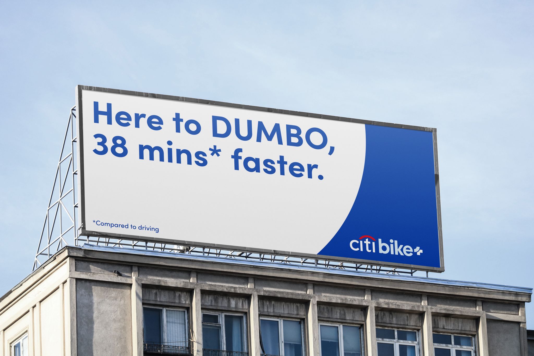 Citi Bike Plus Billboard
