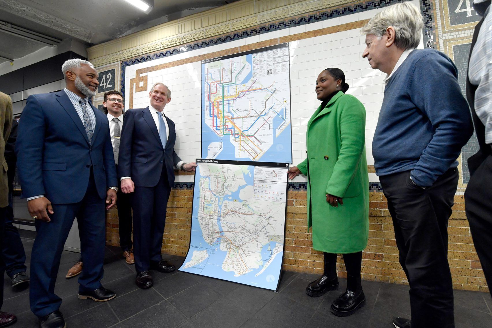 MTA unveil new map