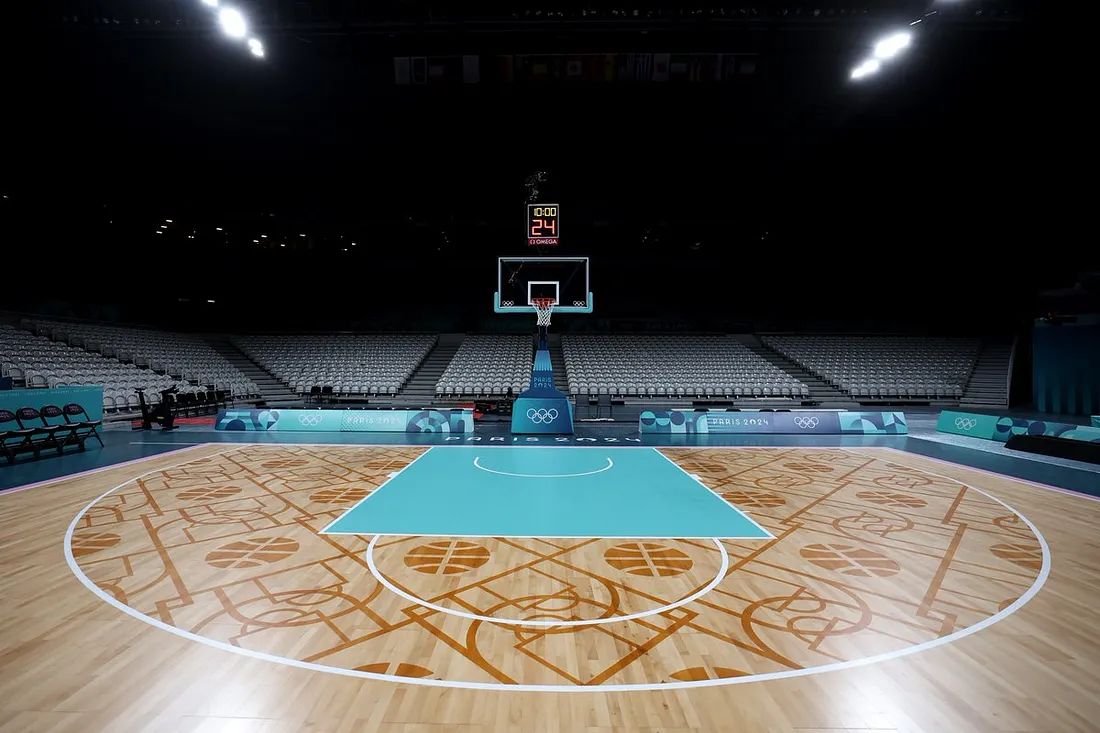 Paris 2024 Basketball Court