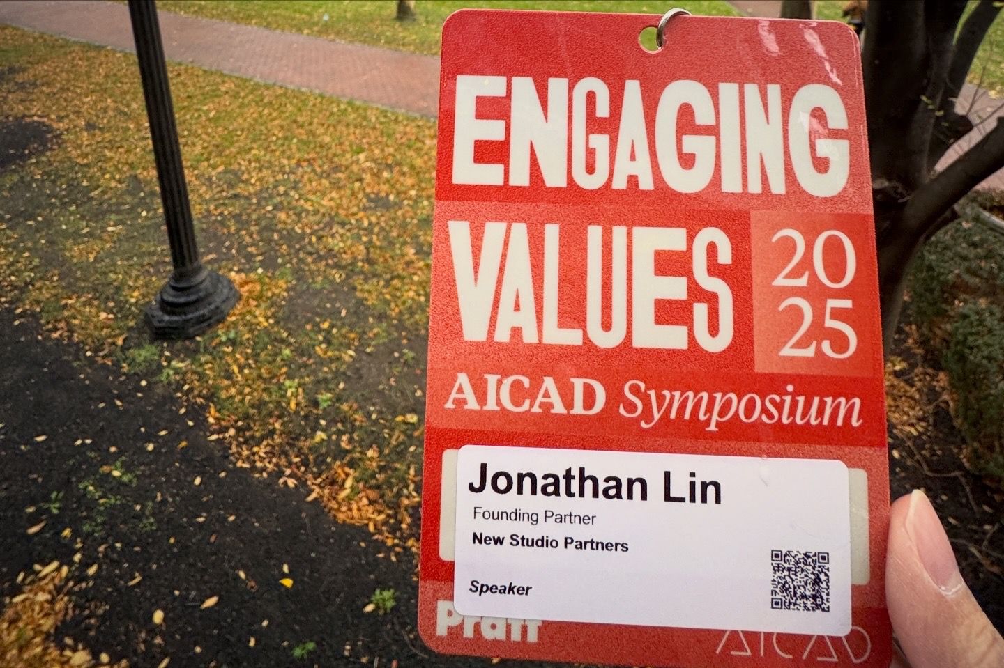AICAD Speaker Tag