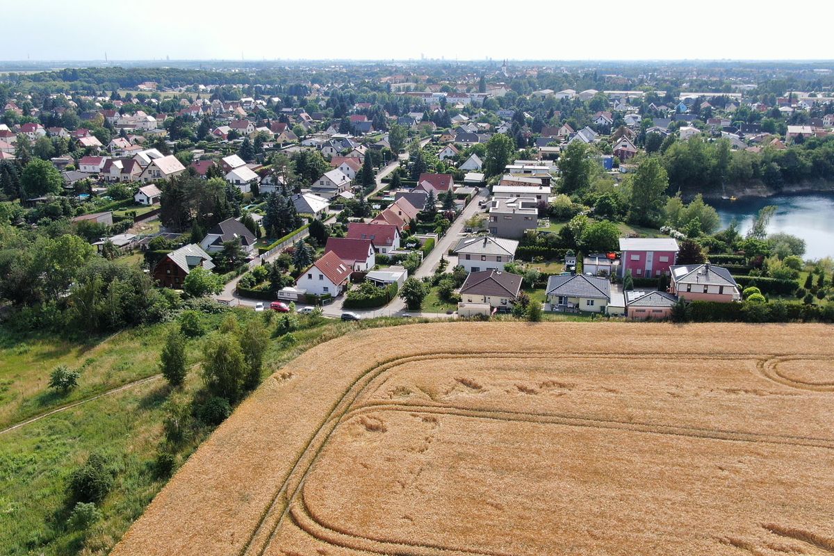 Grüner Winkel am See Taucha