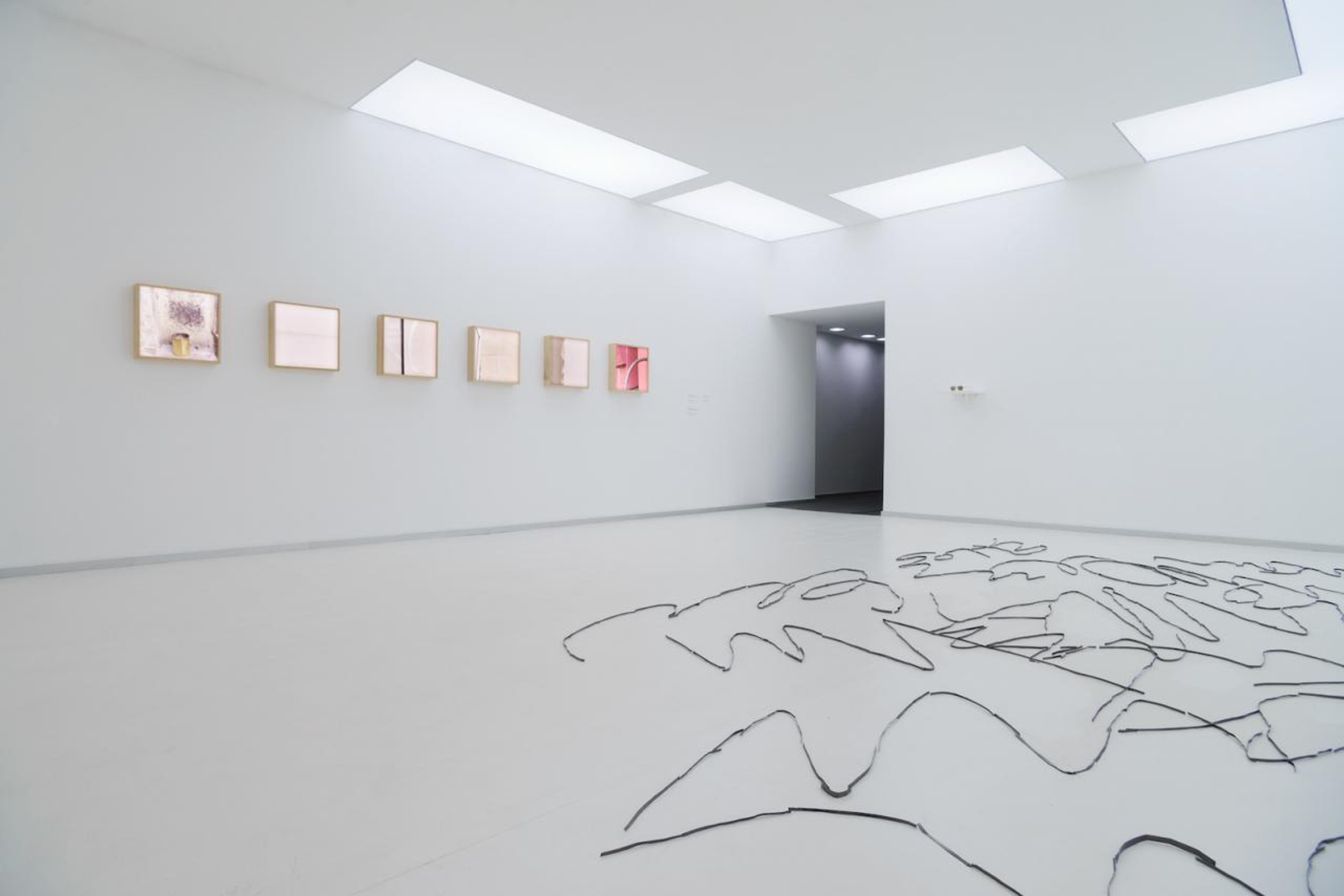 Anna Zvyagintseva Scratches (2018) Installation view of the exhibition of the shortlisted artists for the PinchukArtCentre Prize 2018