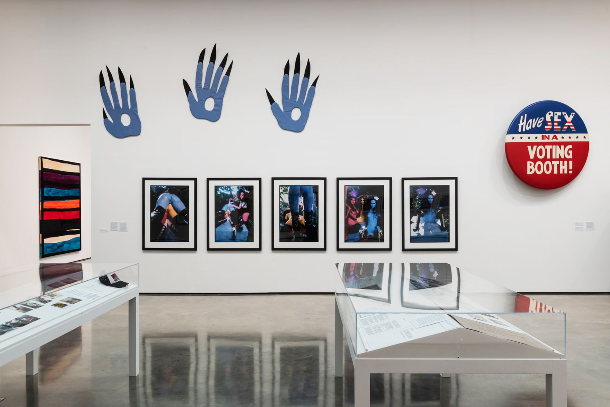 View of “The Conditions Of Being Art: Pat Hearn Gallery And American Fine Arts, Co. (1983-2004),” Hessel Museum of Art