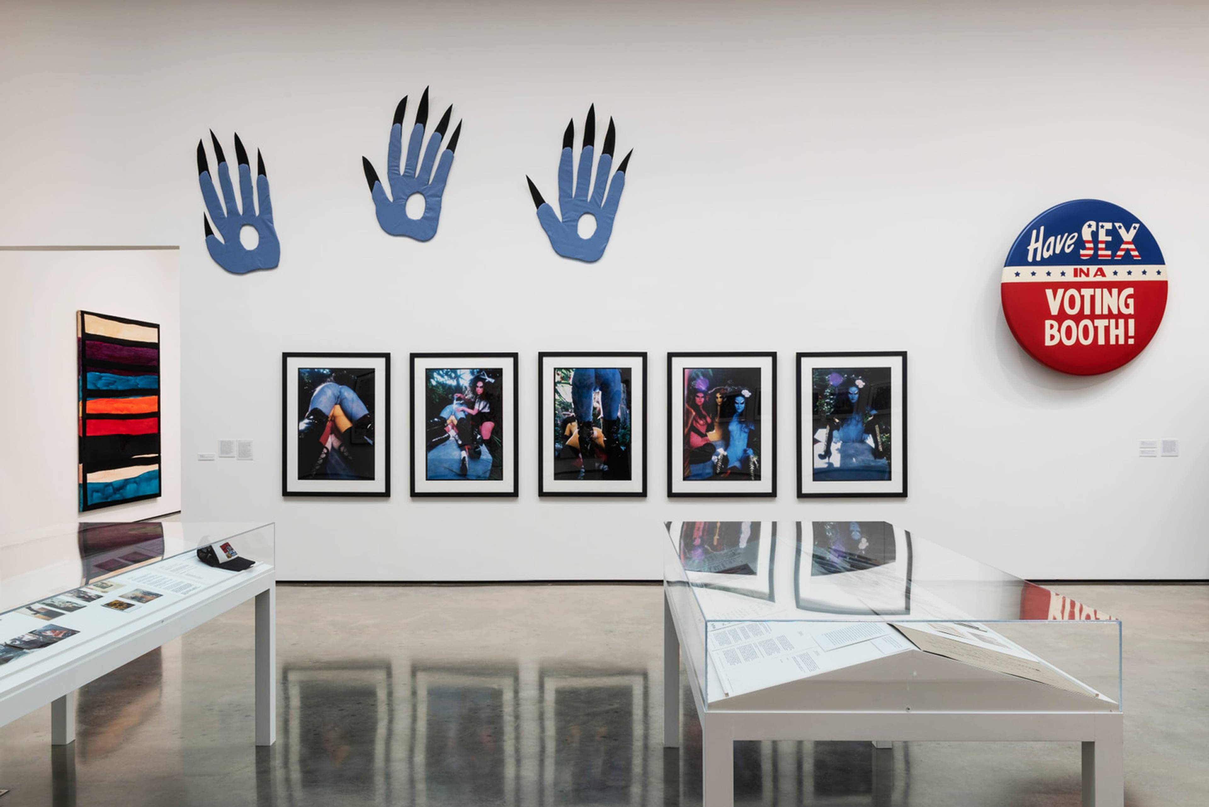 View of “The Conditions Of Being Art: Pat Hearn Gallery And American Fine Arts, Co. (1983-2004),” Hessel Museum of Art