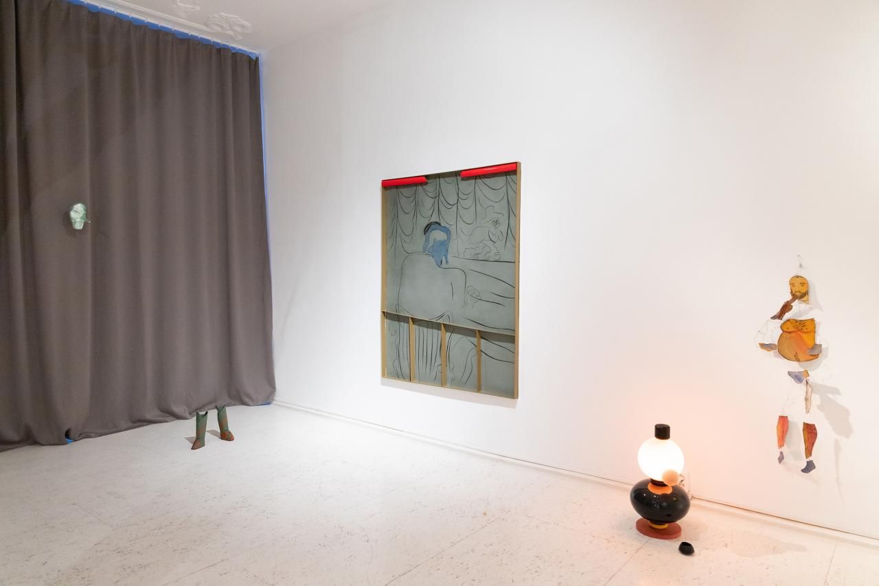 View of “My eyes like shovels.” 