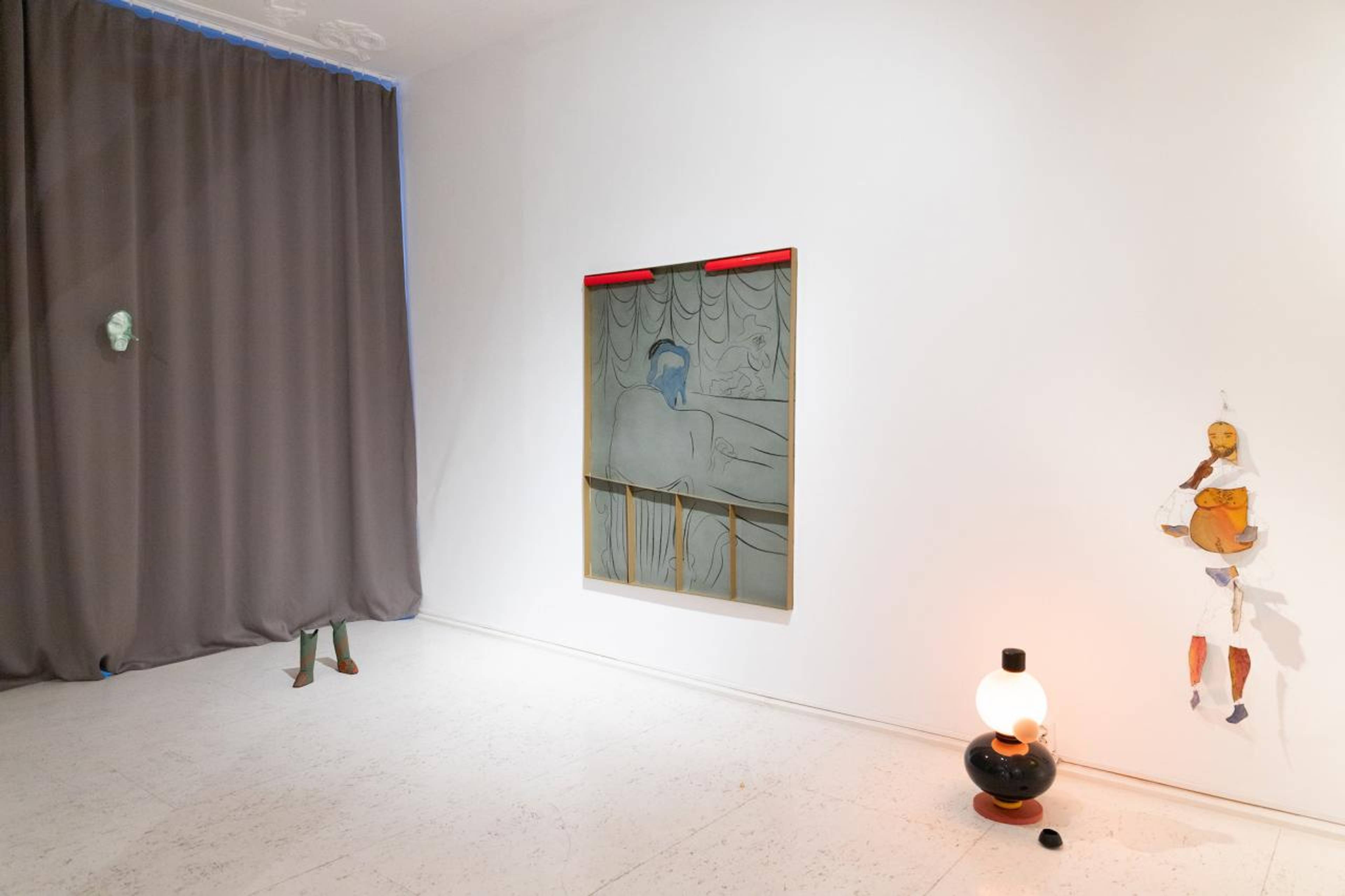 View of “My eyes like shovels.”