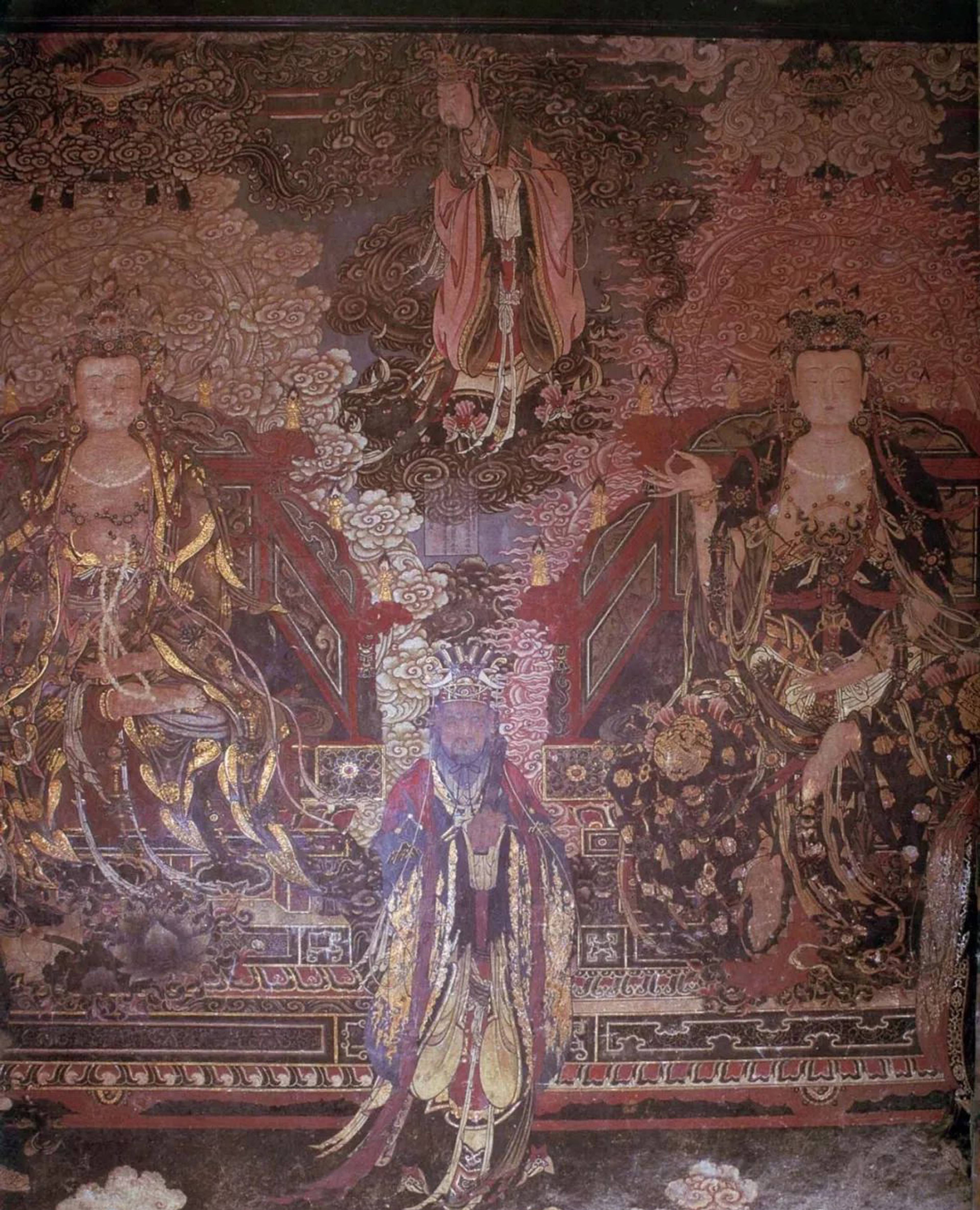 Ming-era Bodhisattva murals, Guanyin Temple