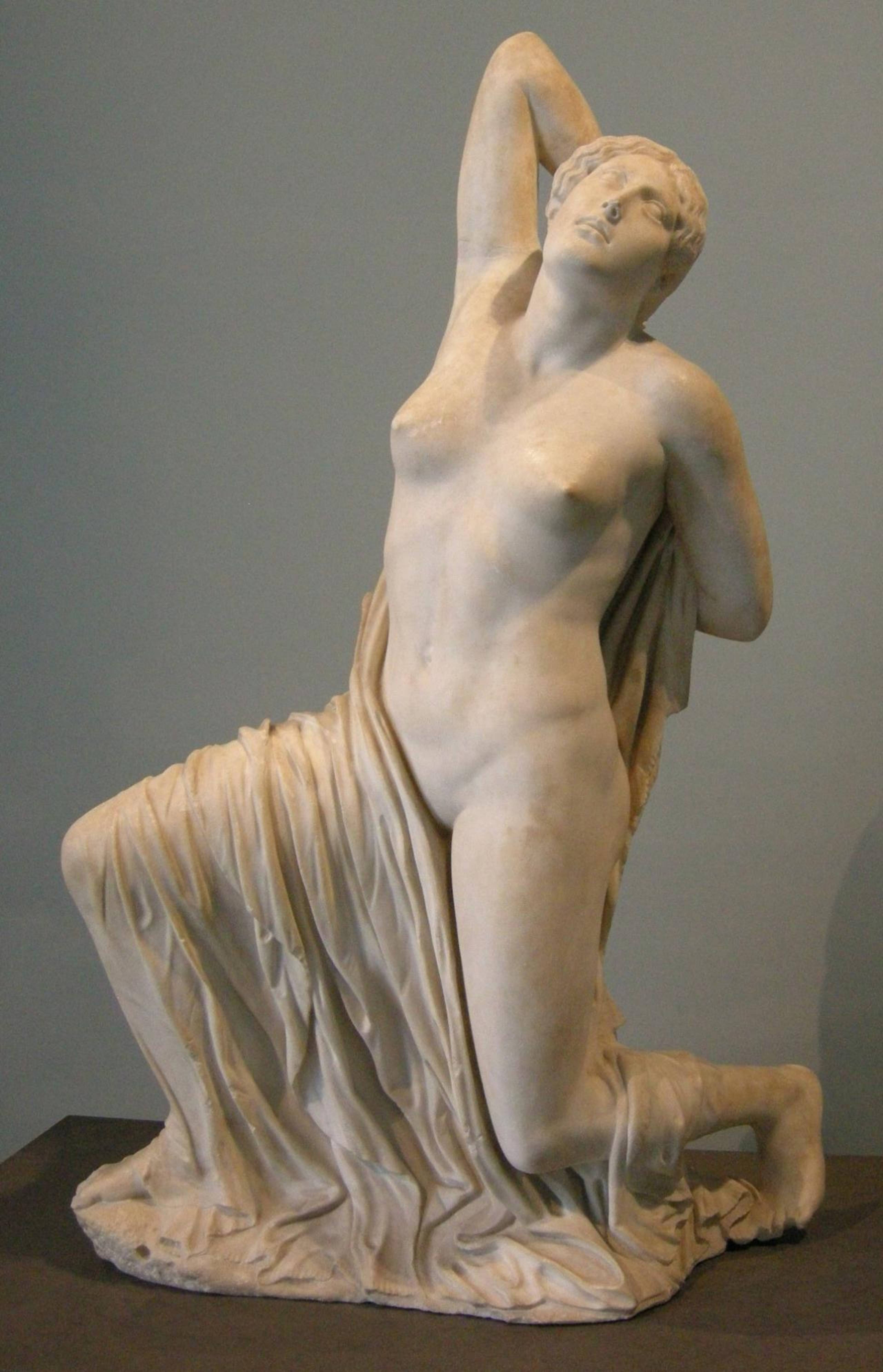 Wounded Niobid, c. 440 BC, Parian marble