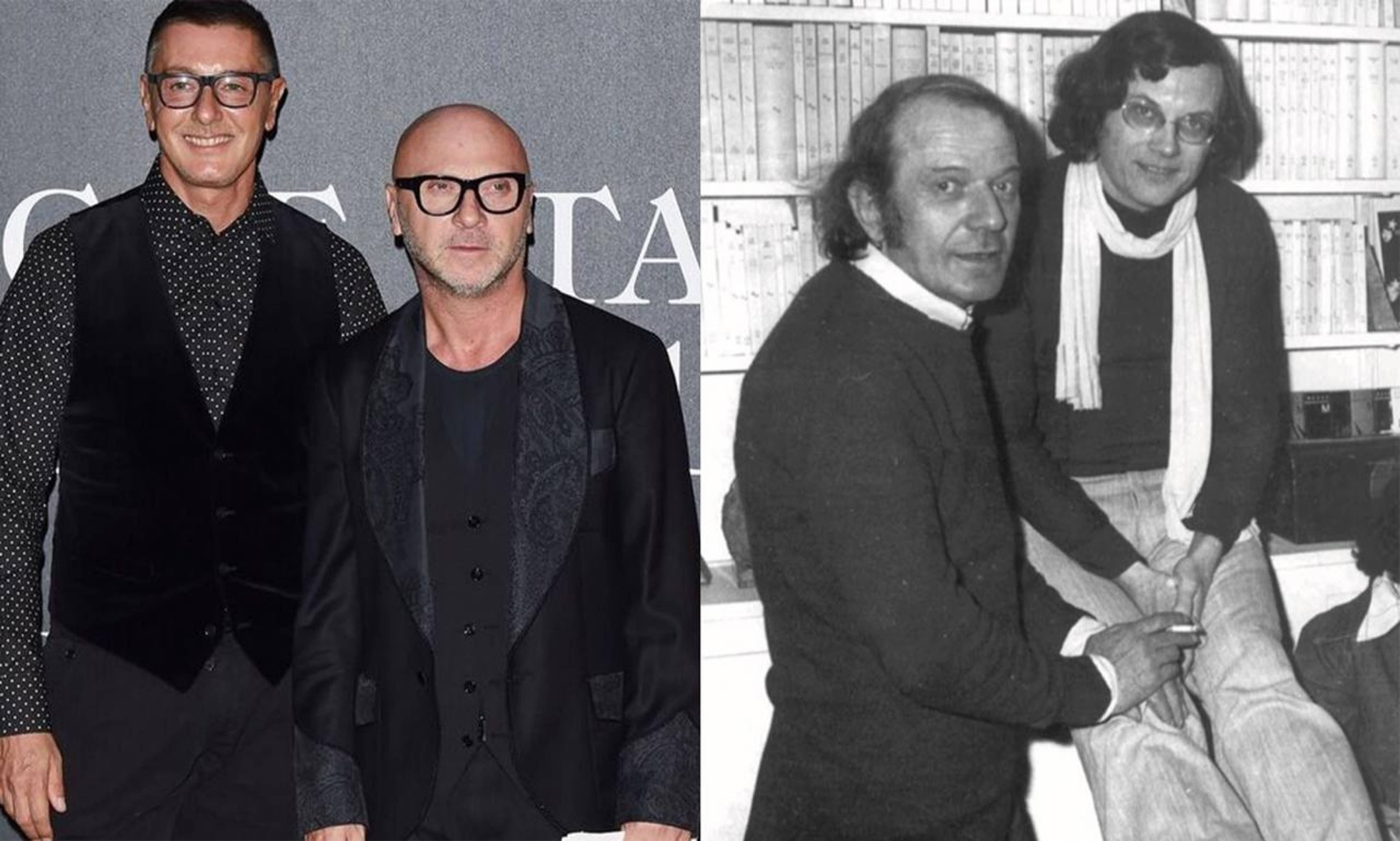 Stefano Gabbana and Domenico Dolce