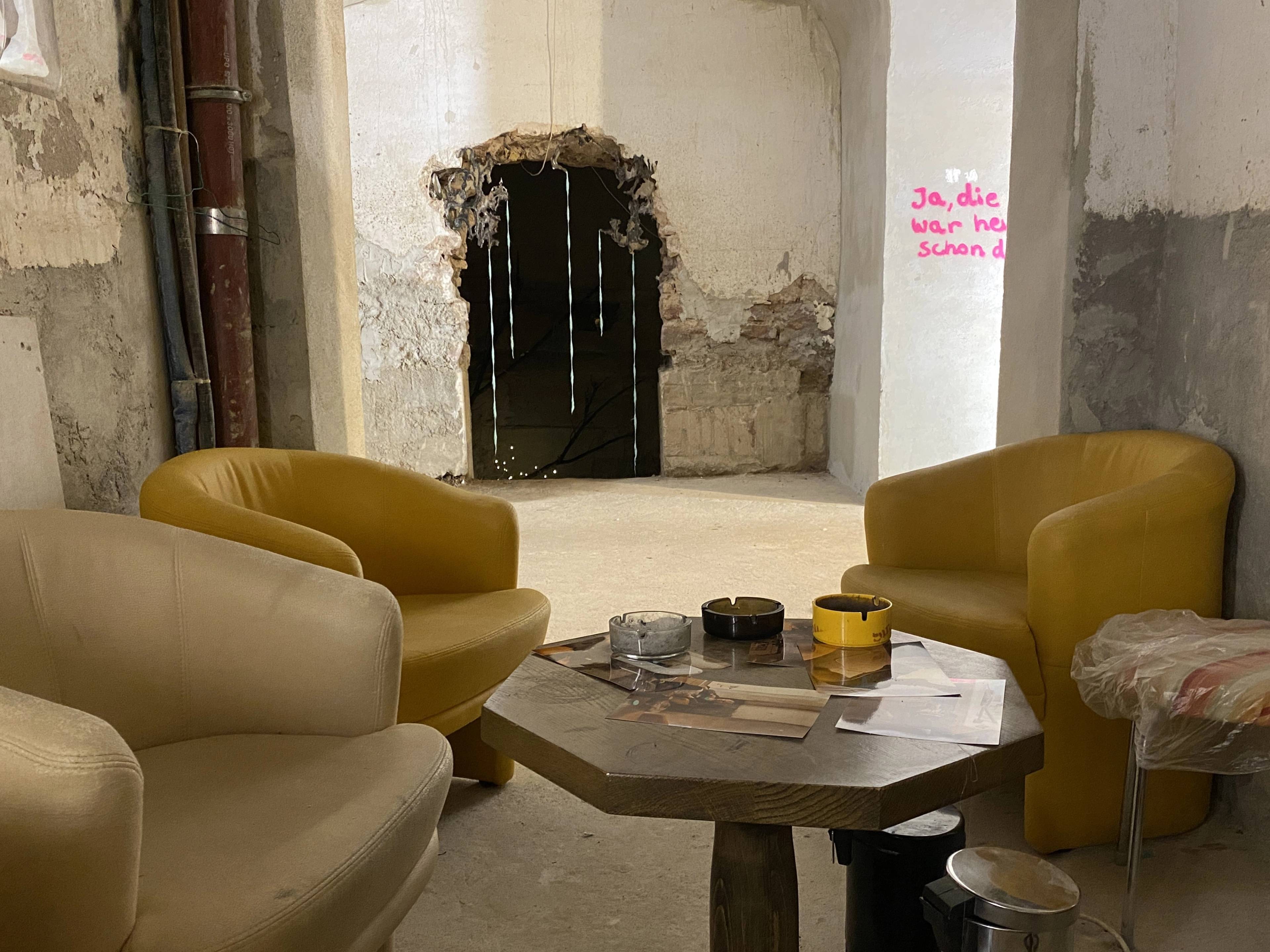 View of “Time Sensitive”, 2024, Karlsruhe, Gewölbekeller Badisches Brauhaus