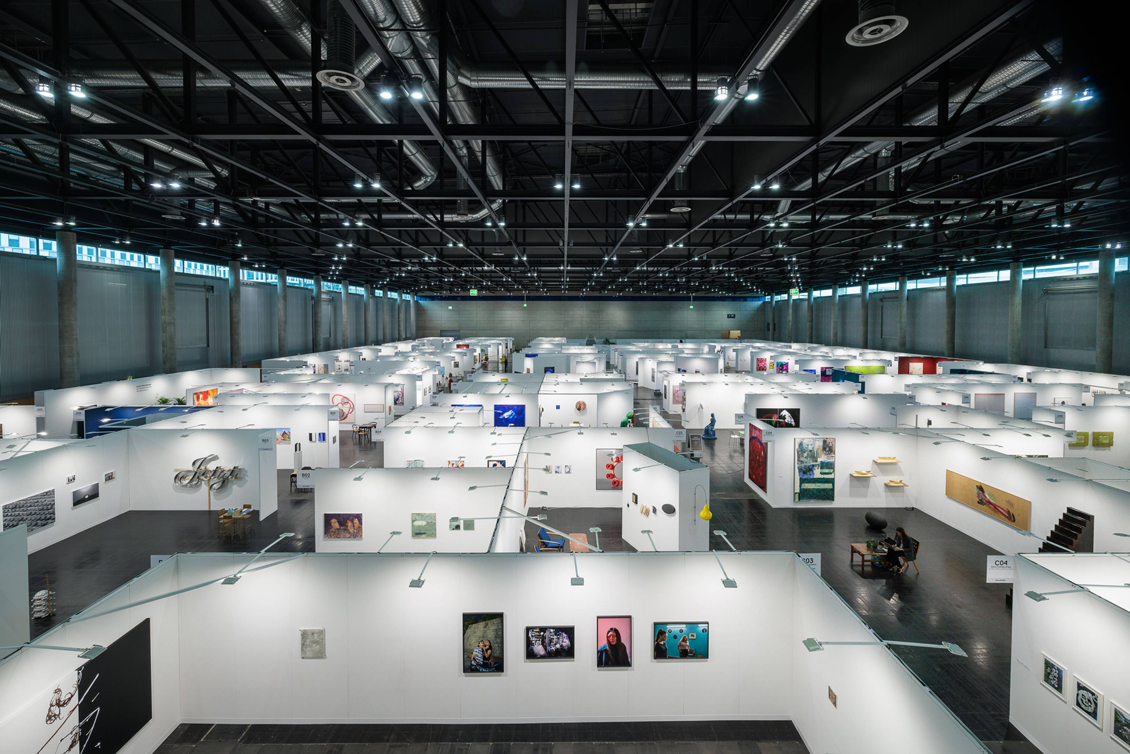 Overhead view of viennacontemporary