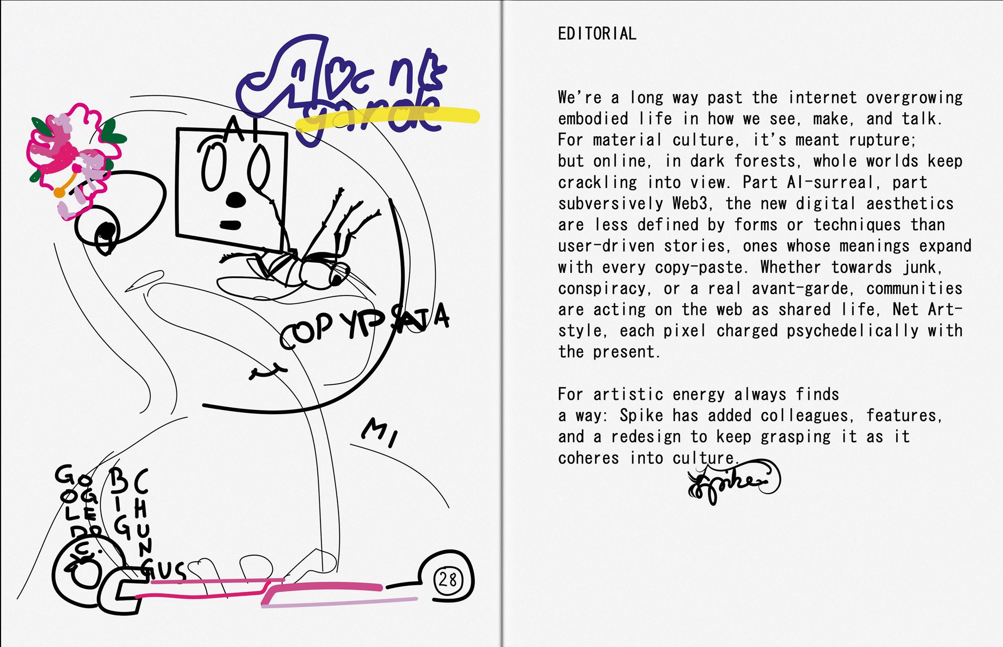 Spike #87 – Editorial