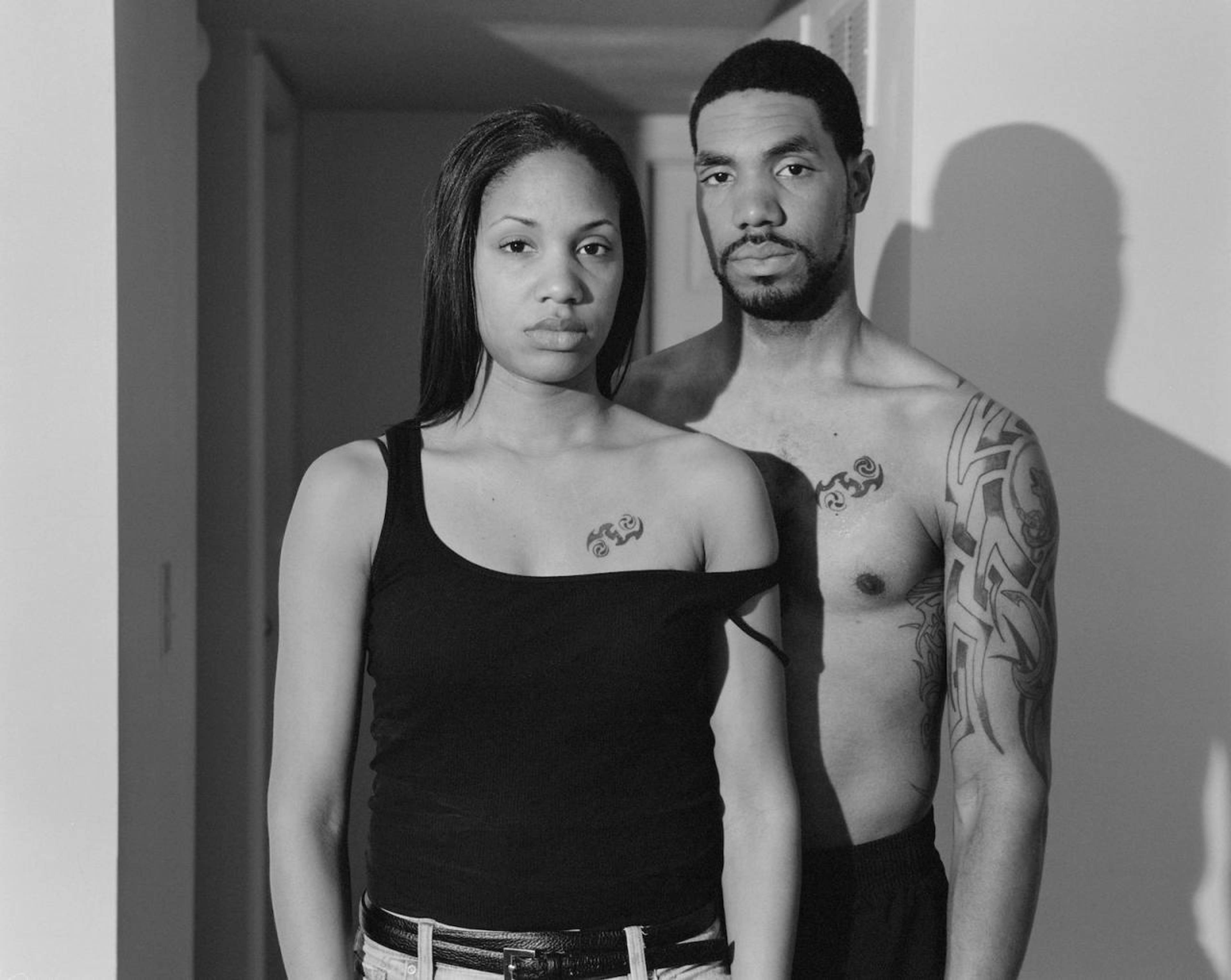 LaToya Ruby Frazier My Brother Sergeant Brandon Frazier and Me (2008) Courtesy the artist and Gavin Brown&#39;s enterprise