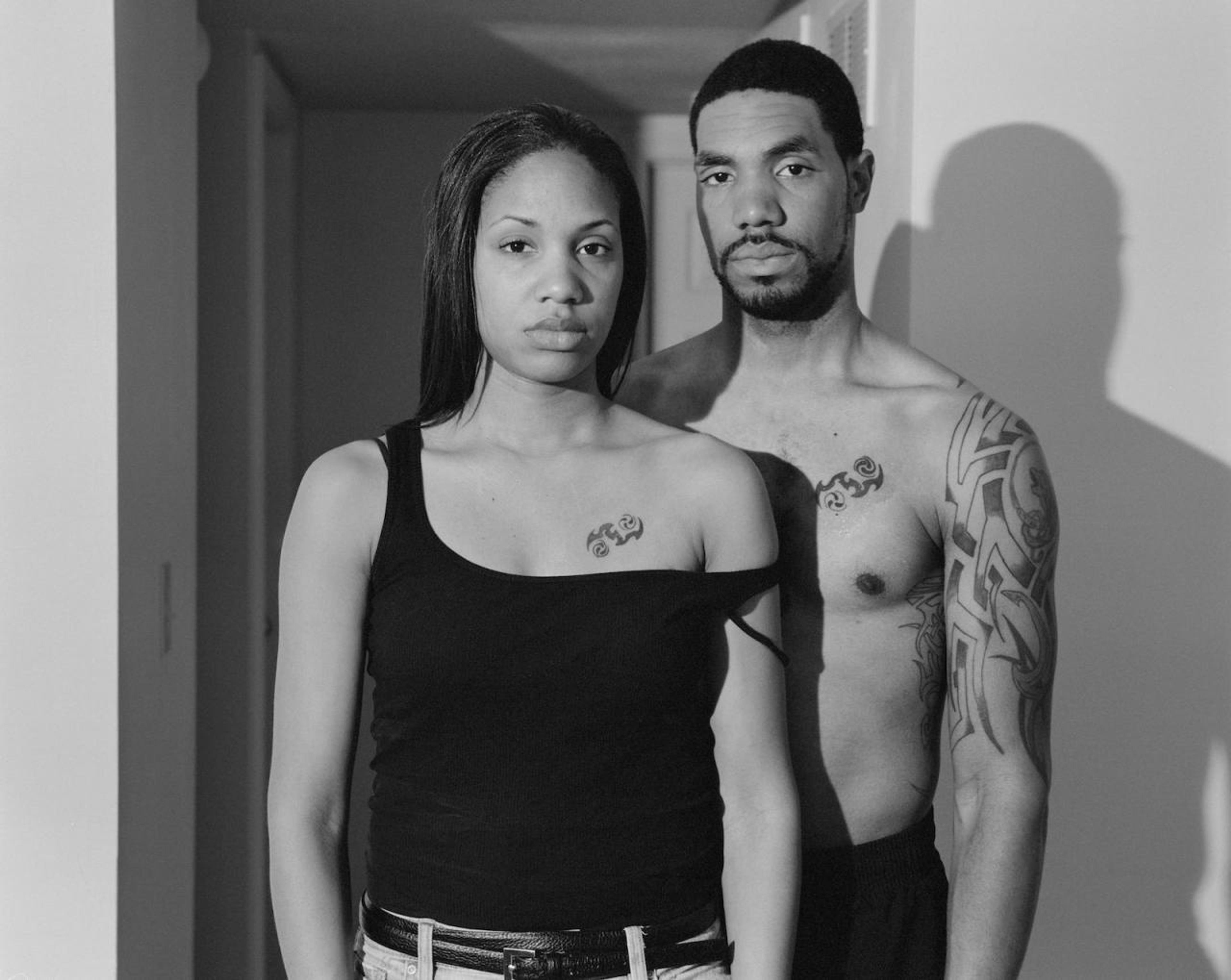 LaToya Ruby Frazier My Brother Sergeant Brandon Frazier and Me (2008) Courtesy the artist and Gavin Brown&#39;s enterprise