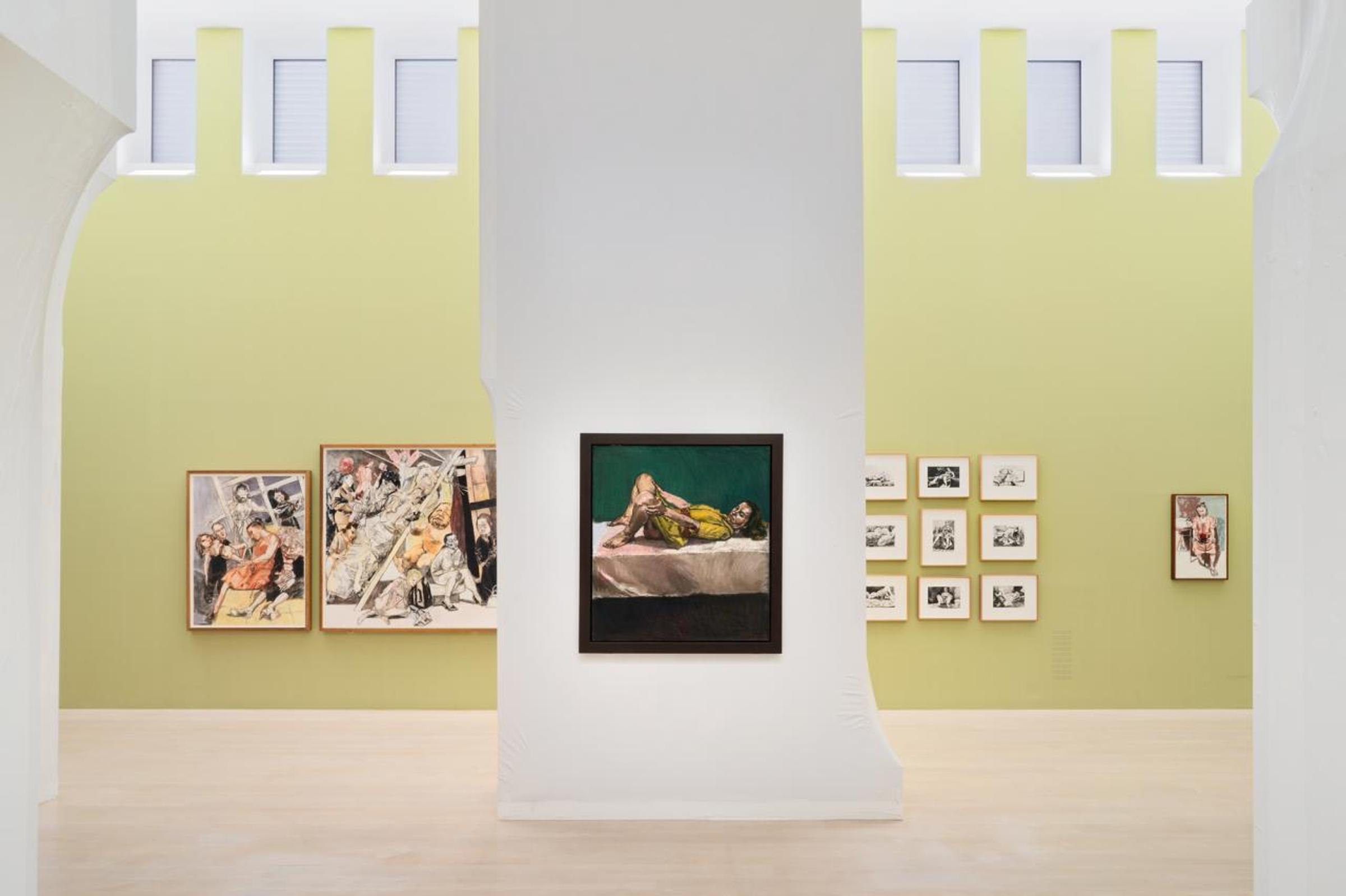 View of “There and Back Again,” Kestner Gesellschaft, Hanover, 2022–23