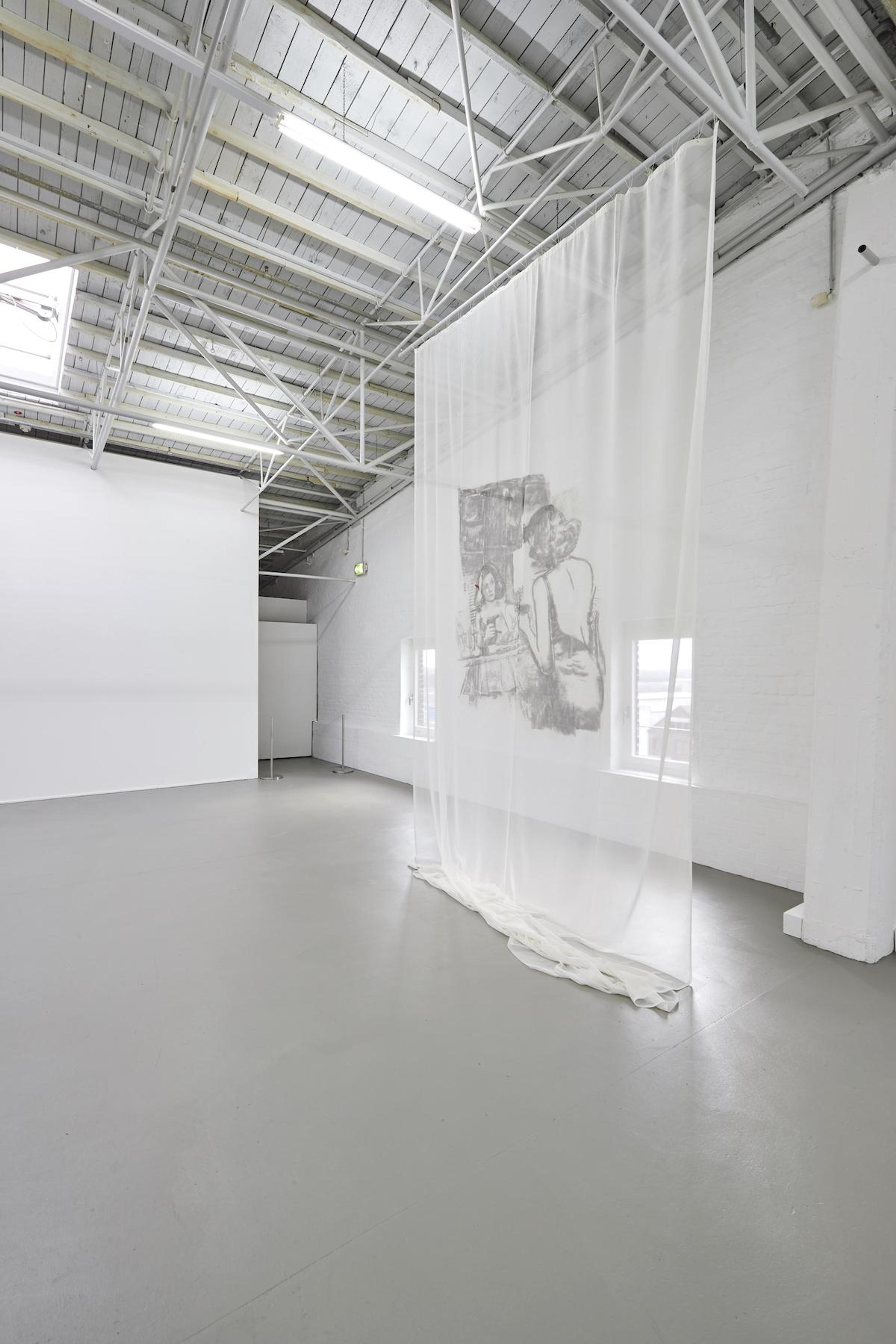 Mary Beth Edelson &ldquo;Nobody Messes with Her&rdquo;, Exhibition view Photo: Volker Renner