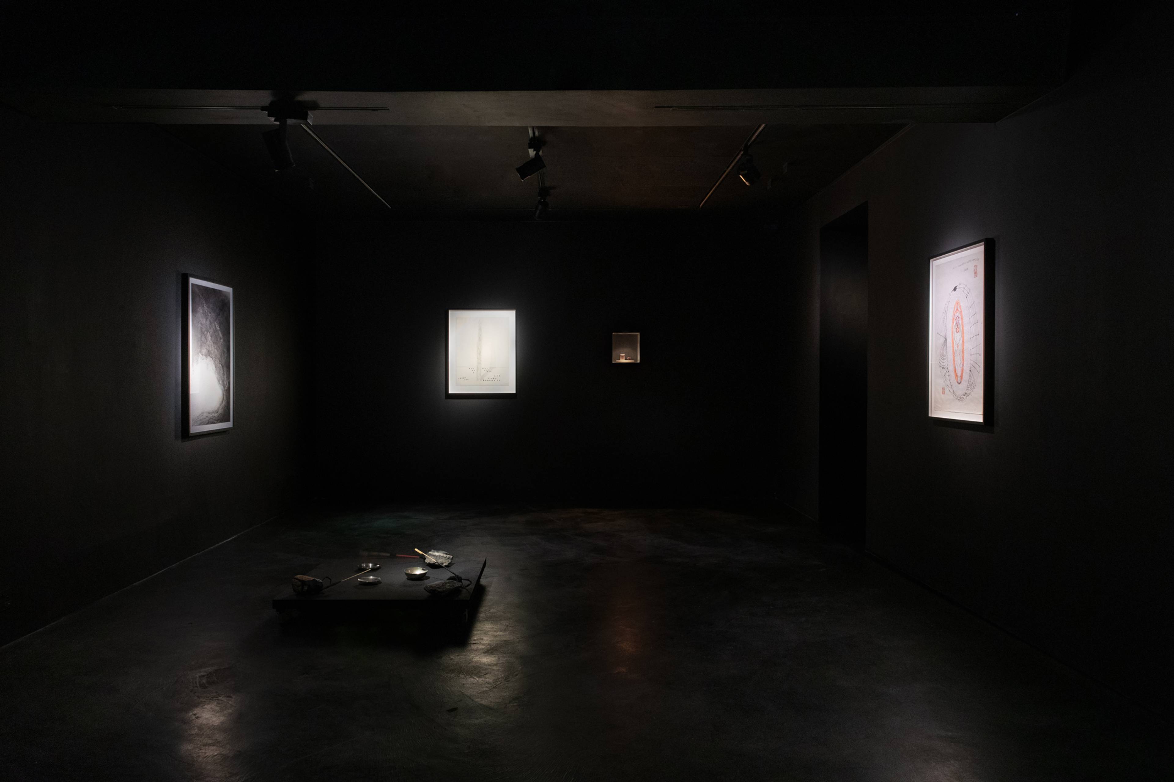View of “Le Contre-Ciel,” Empty Gallery, Hong Kong, 2024