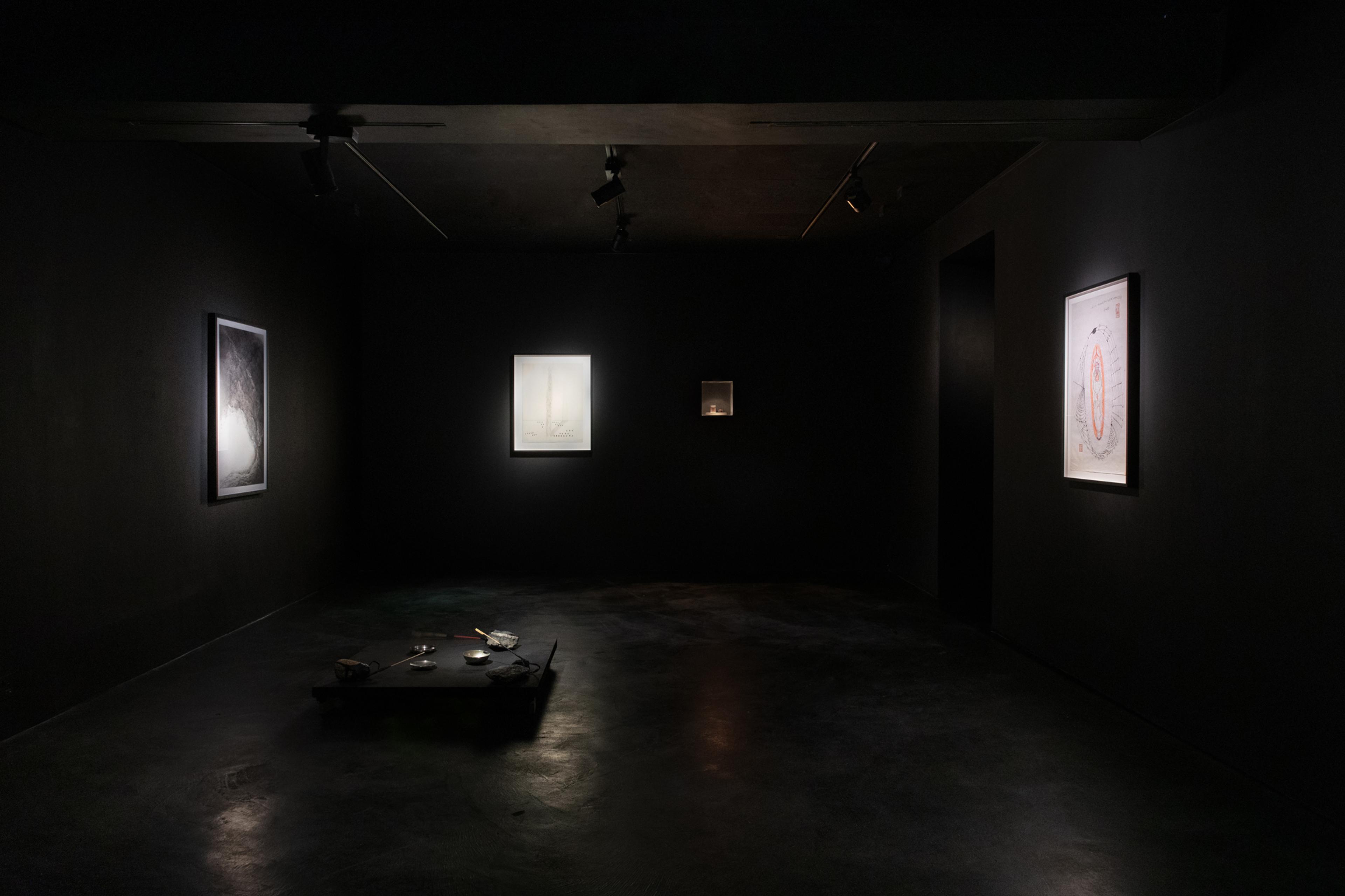 View of “Le Contre-Ciel,” Empty Gallery, Hong Kong, 2024