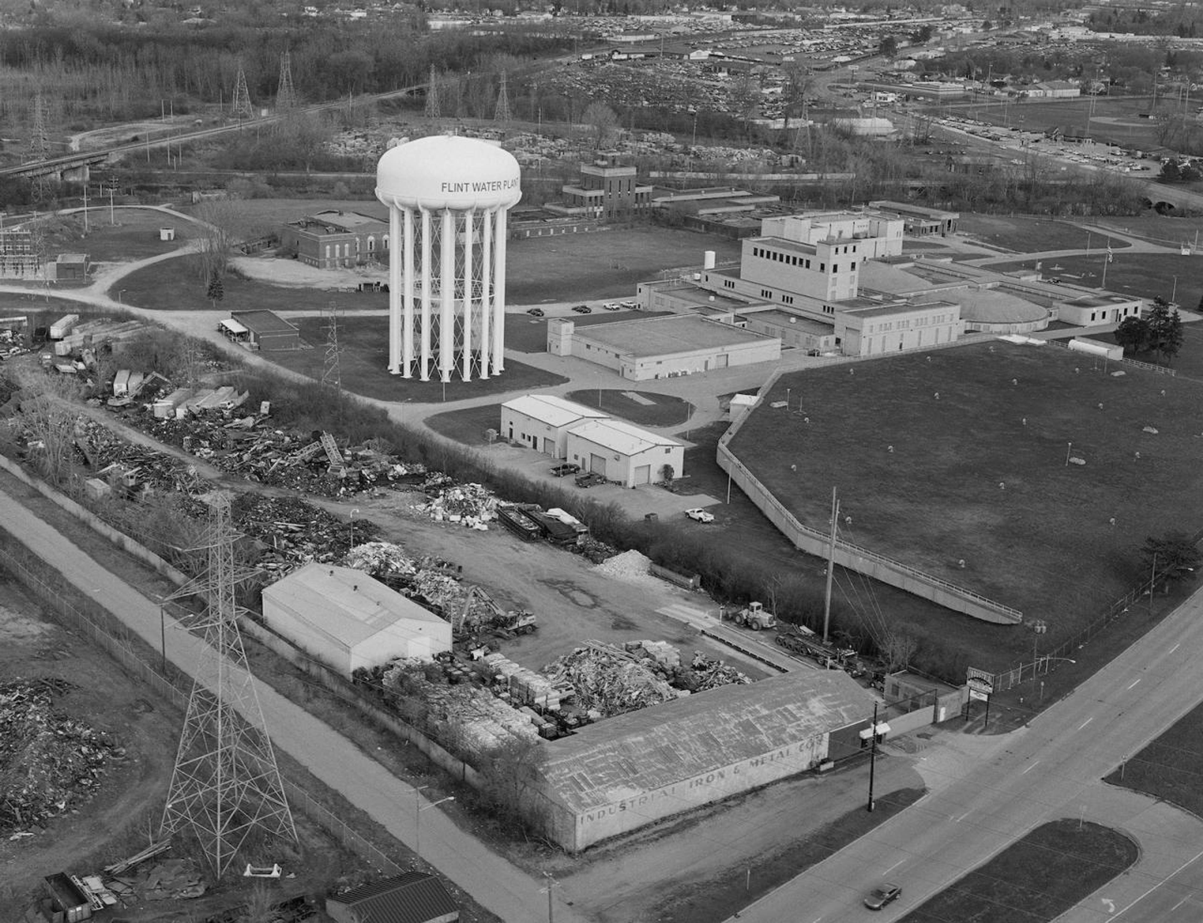 LaToya Ruby Frazier City of Flint Water Plant and the Industrial Iron &amp; Metal Co.  (2016/17)