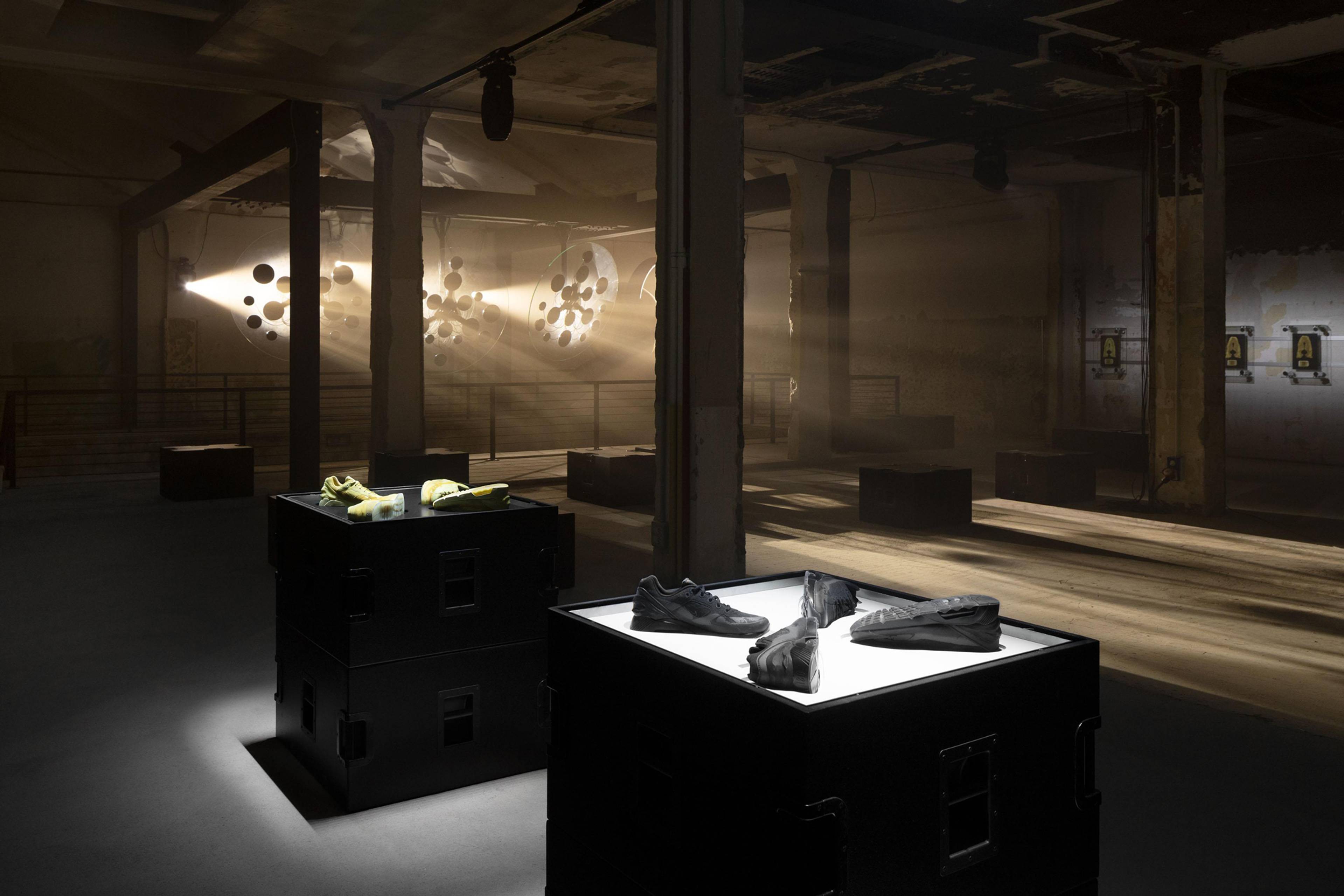 Views of Bill Kouligas and Niklas Bildstein Zaar, “The Suspended Hour,” Capsule Plaza
