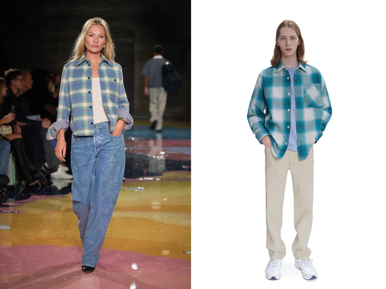 Kate Moss in Bottega Veneta’s SS22