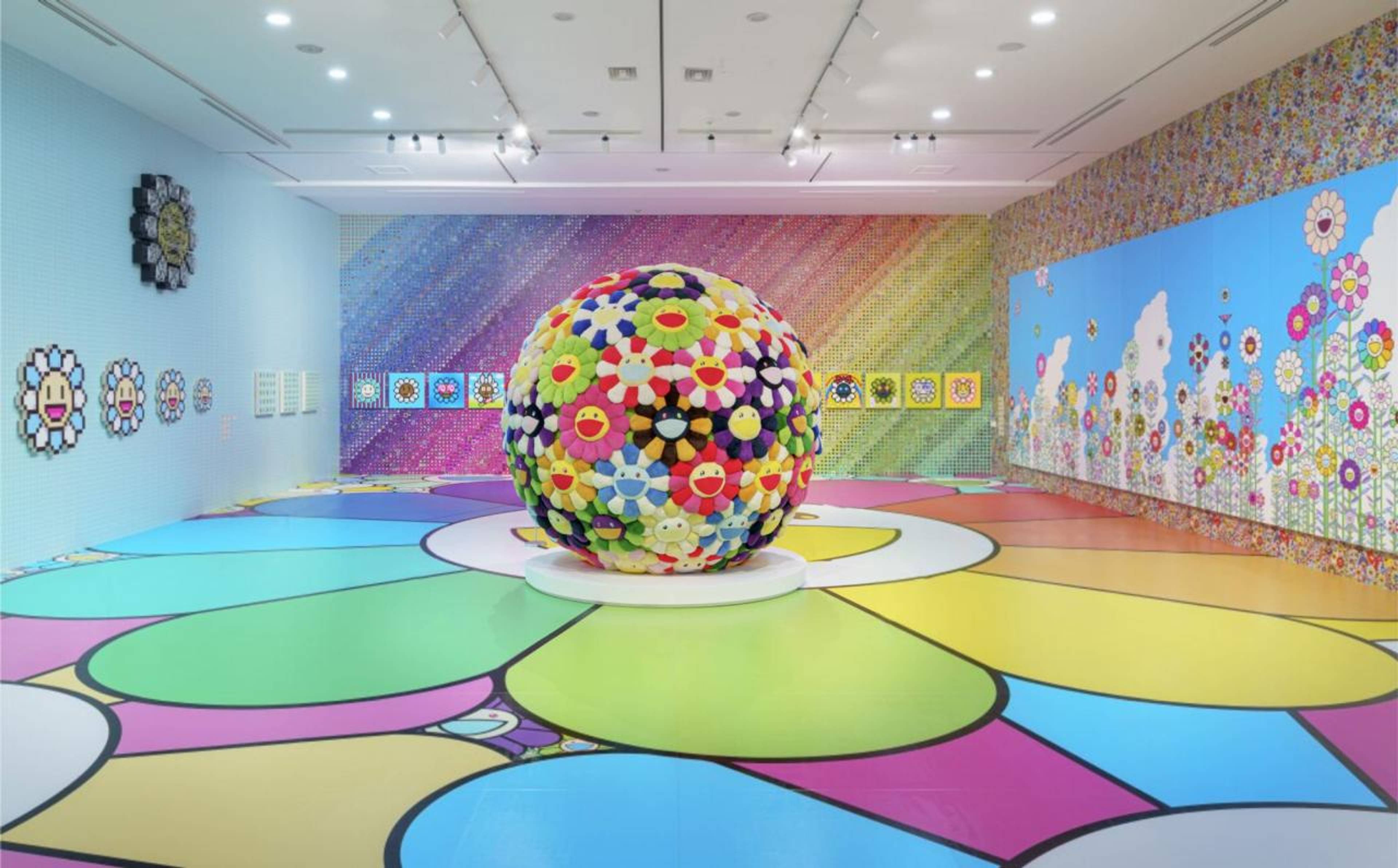 View of “Takashi Murakami: MurakamiZombie,” Busan Museum of Art, 2023