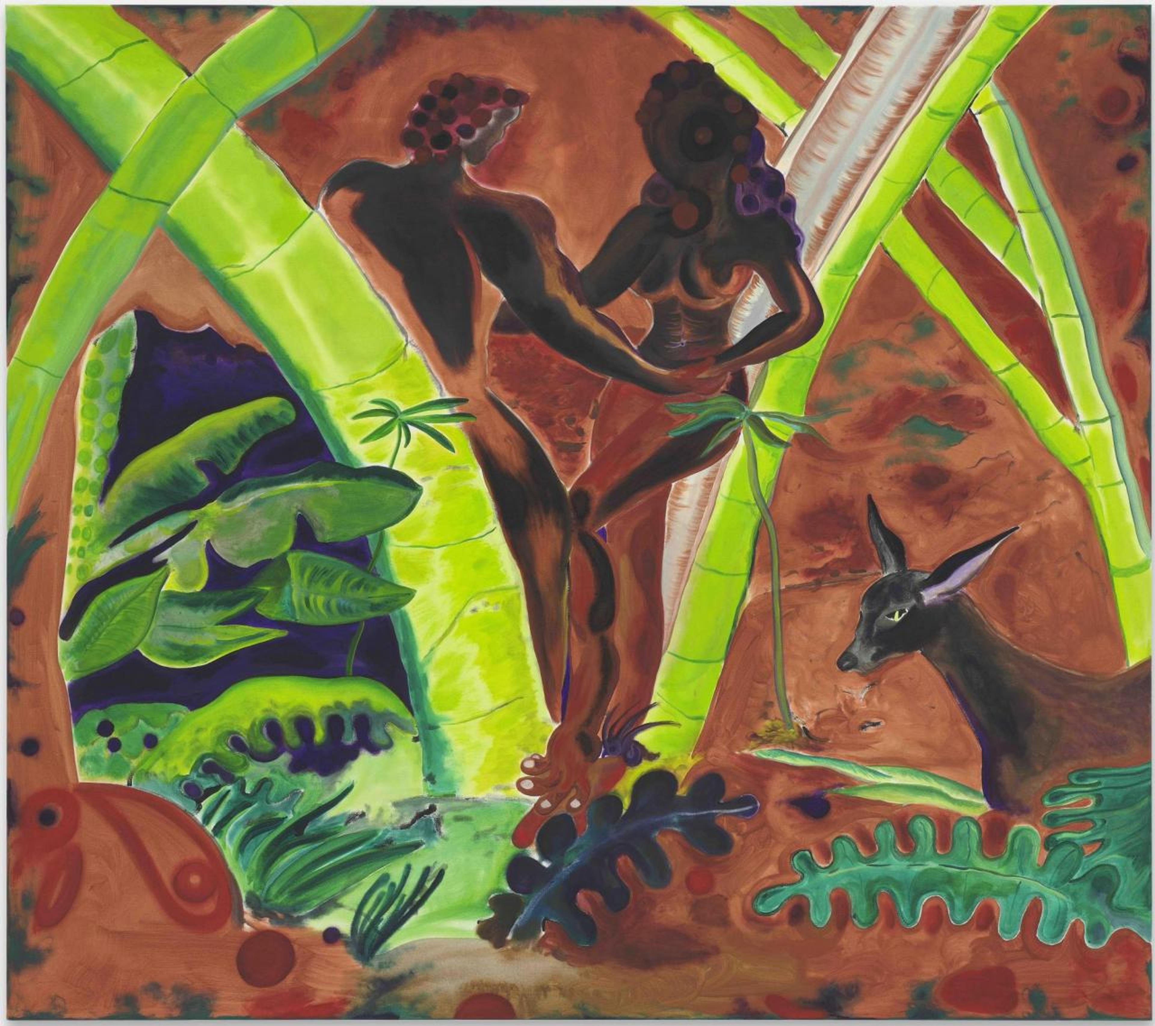 Nicholas Grafia, Malakas &amp; Maganda , 2020, Acrylics and tinting paint on canvas, 160 x 180 cm