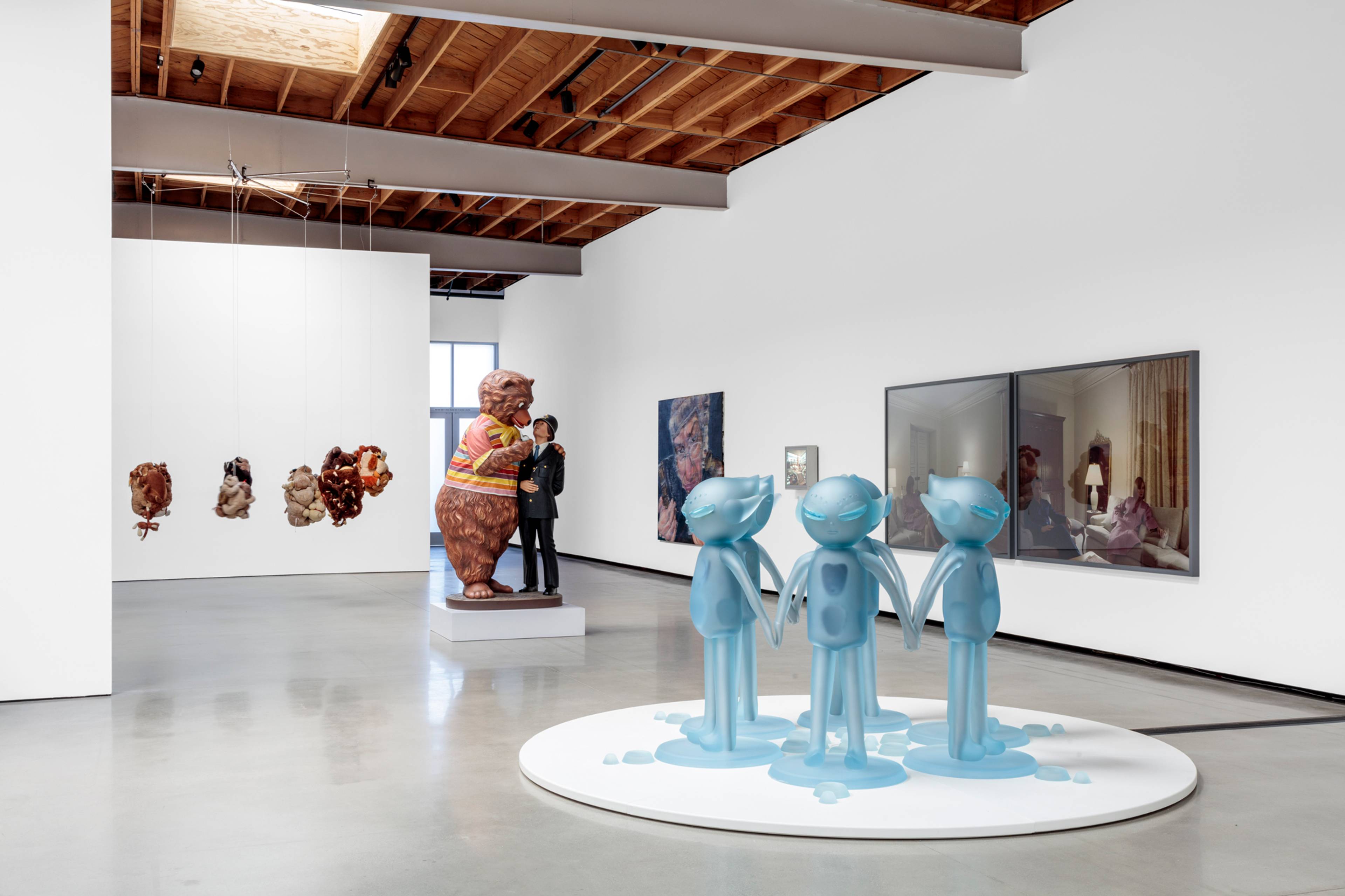 View of “Post Human,” Jeffrey Deitch, Los Angeles, 2024