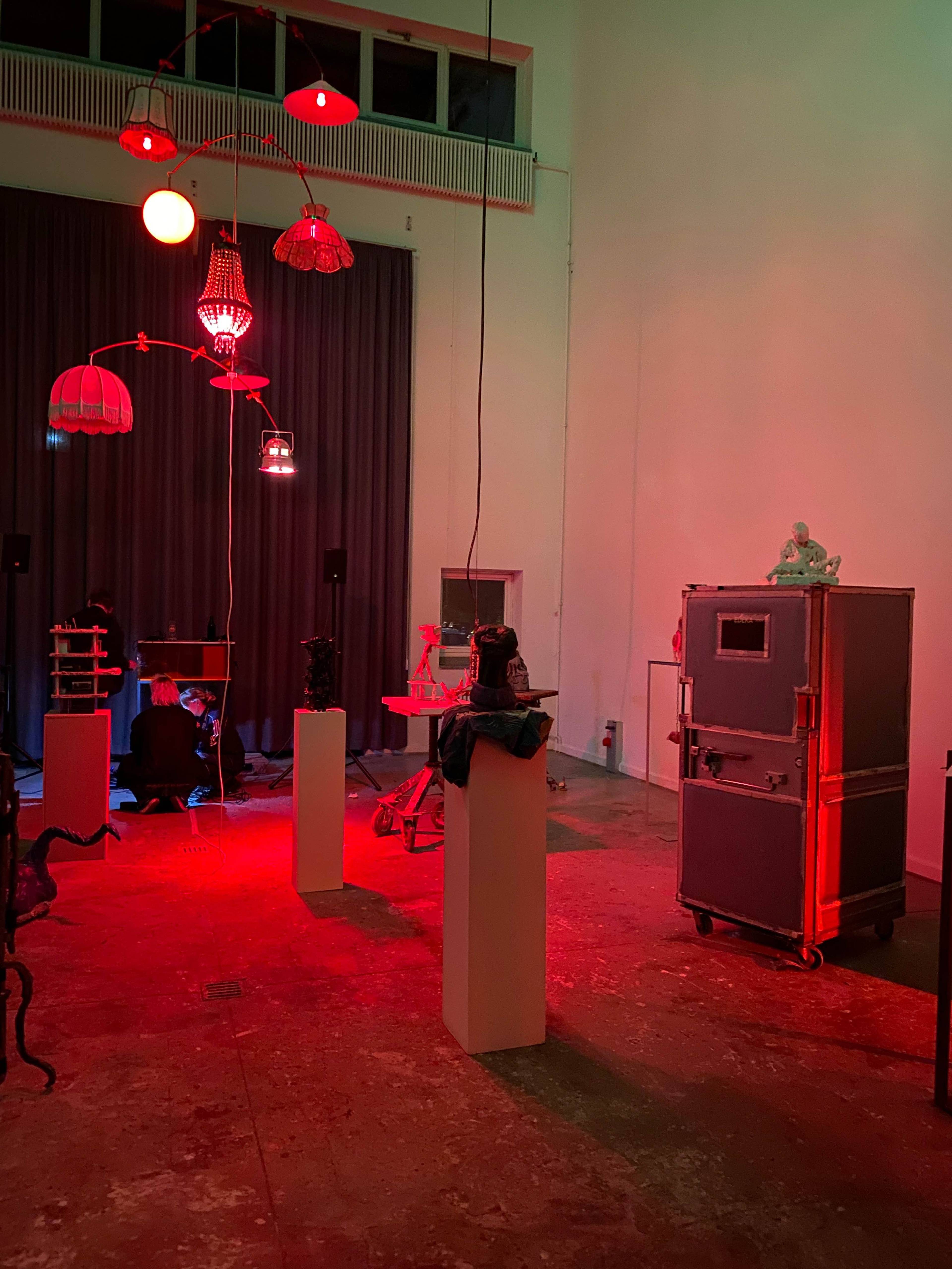 View of “Mittwochsbar VII,” Karlsruhe, 2024