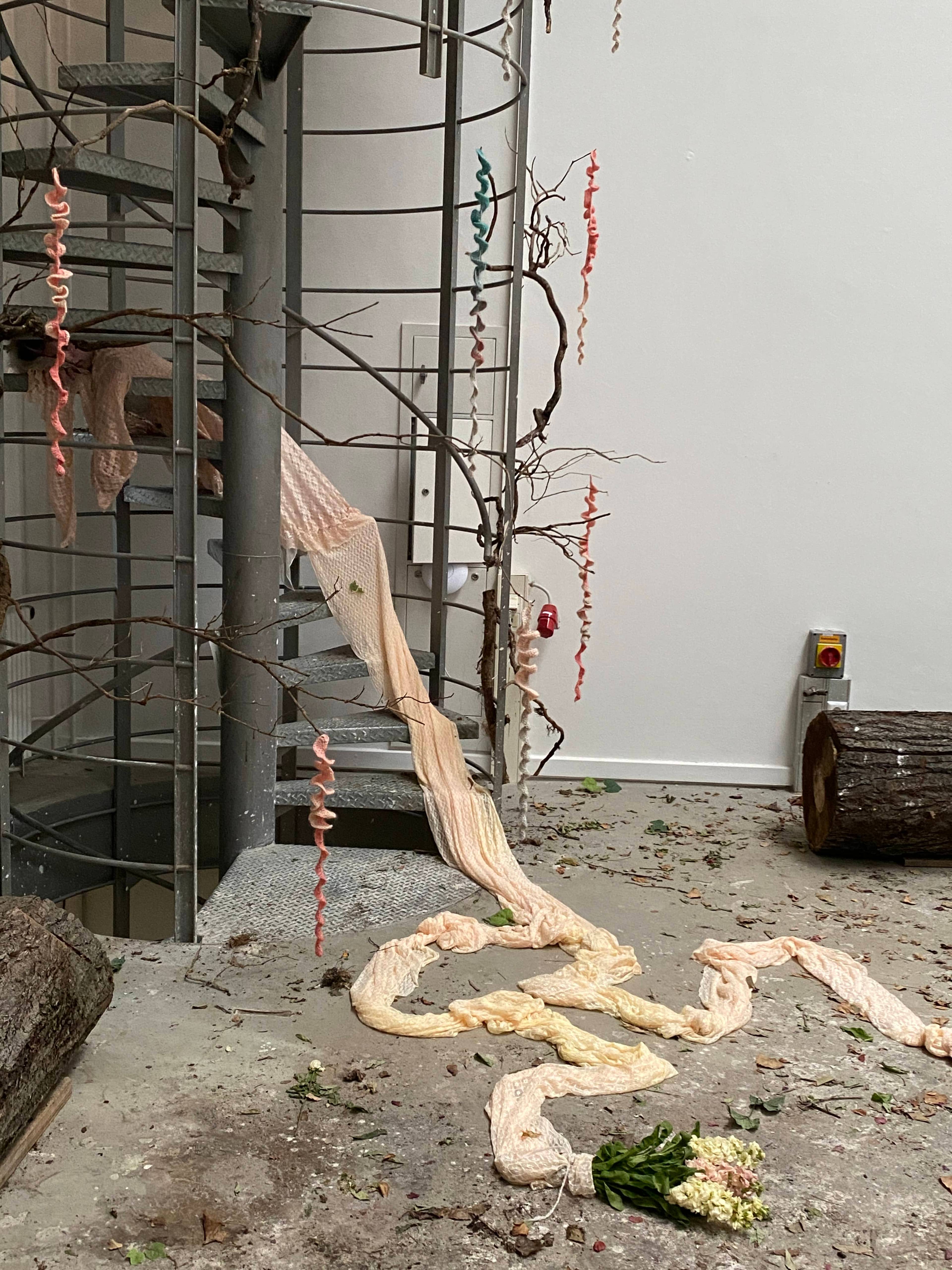 Presentation of Work from Kummich at Kunstakademie Karlsruhe, from Class Vitorelli