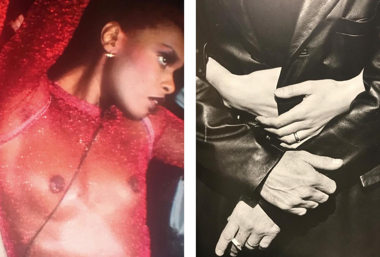 Left: Book 1; photo: Studio 54; right: Book 1; photo: Peter Lindbergh Foundation