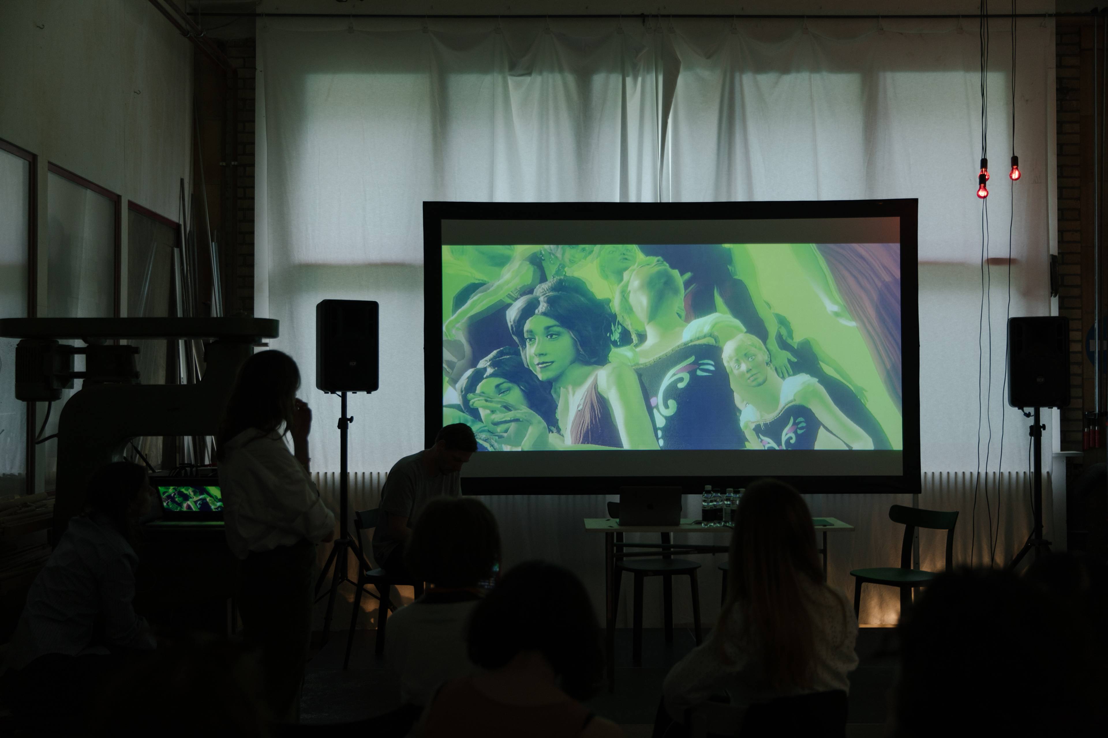 Spike Talk at Liste Basel, Videoscreening by Jakob Kudsk Steensen