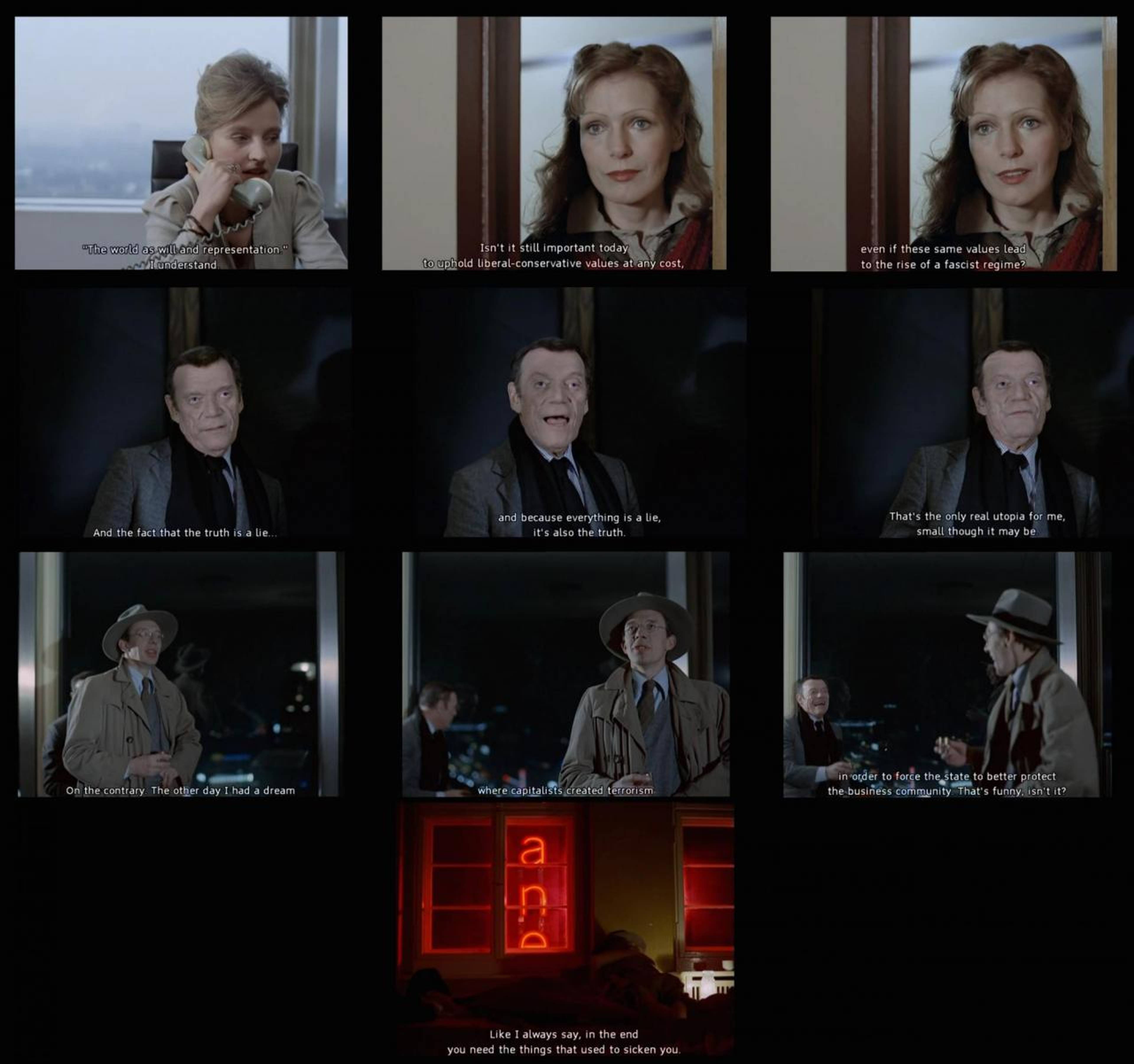 Stills from  Die dritte Generation  (1979)