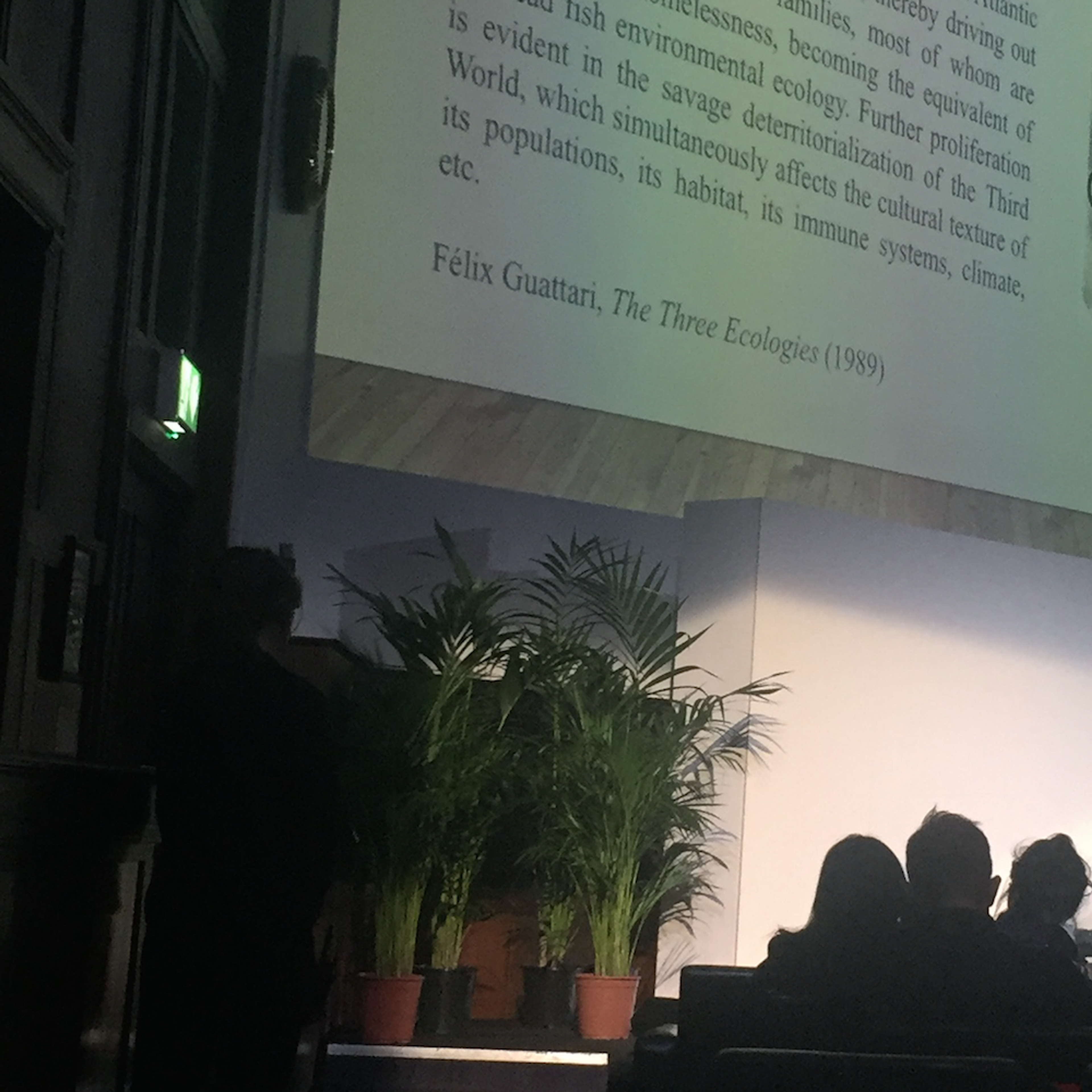 Felix Guattari, The Three Ecologies