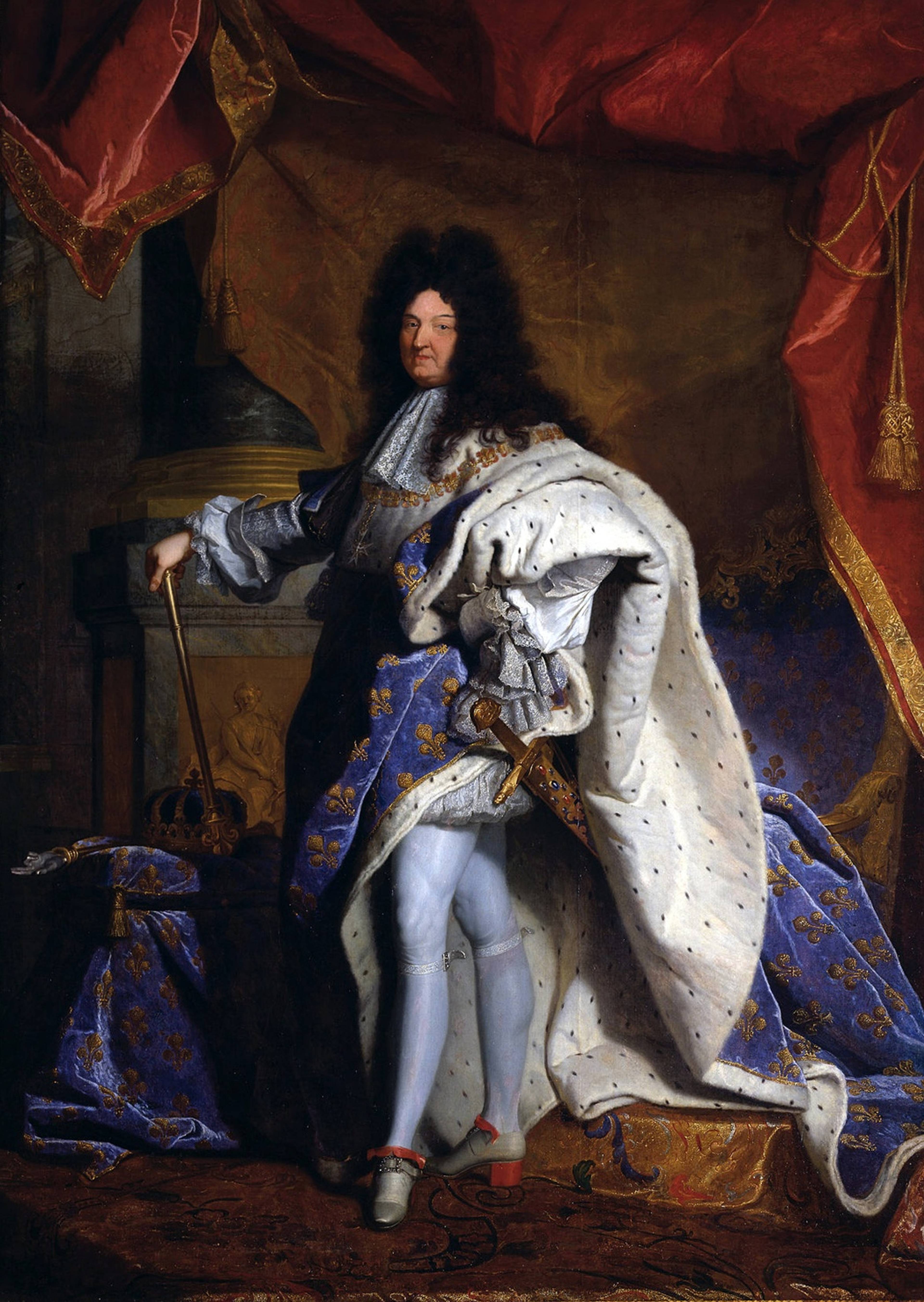 Hyacinthe Rigaud, Louis XIV, 1701