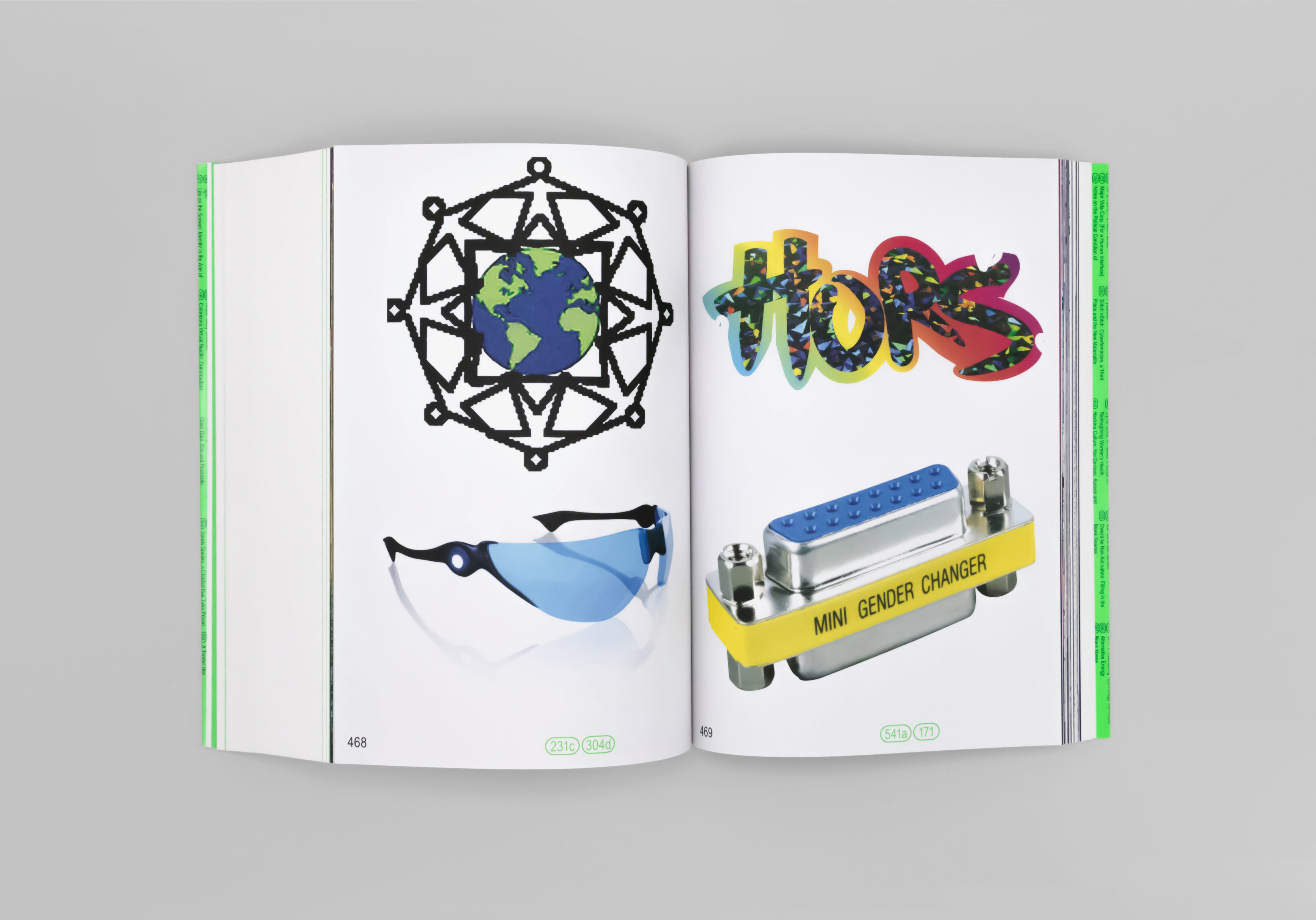 Spread 3 from Mindy Seu, Cyberfeminism Index, 2022