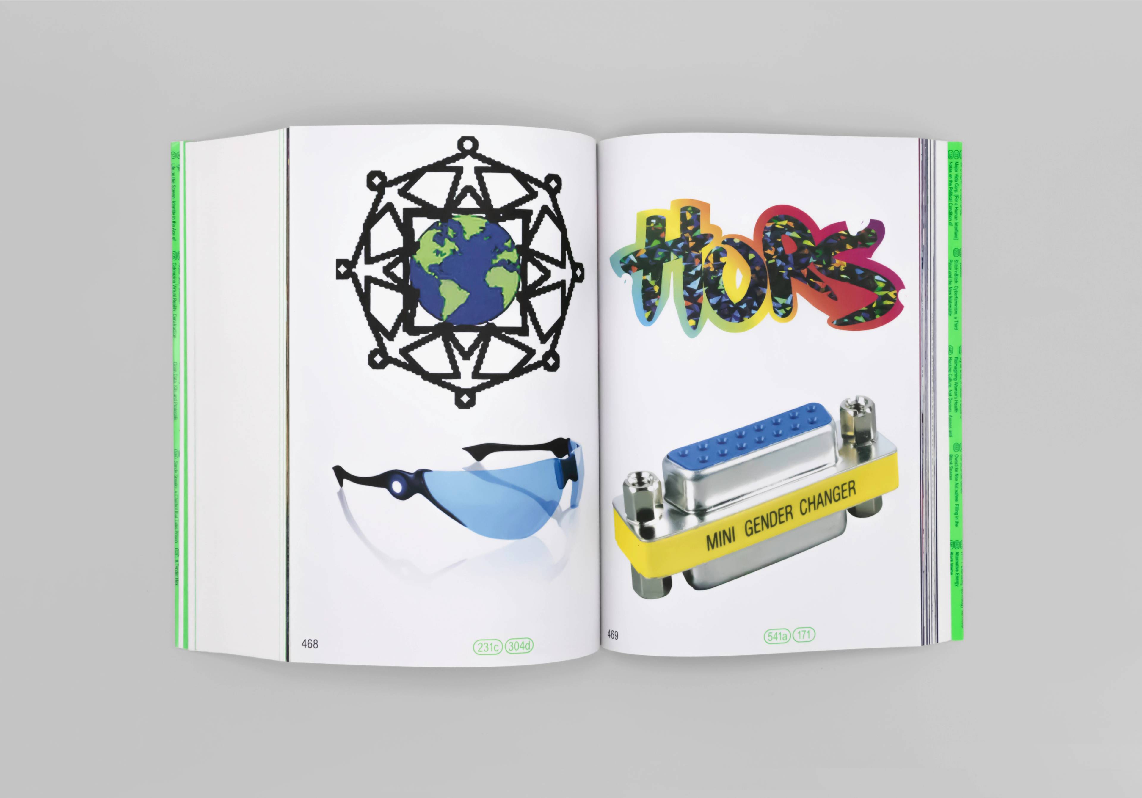 Spread 3 from Mindy Seu, Cyberfeminism Index, 2022