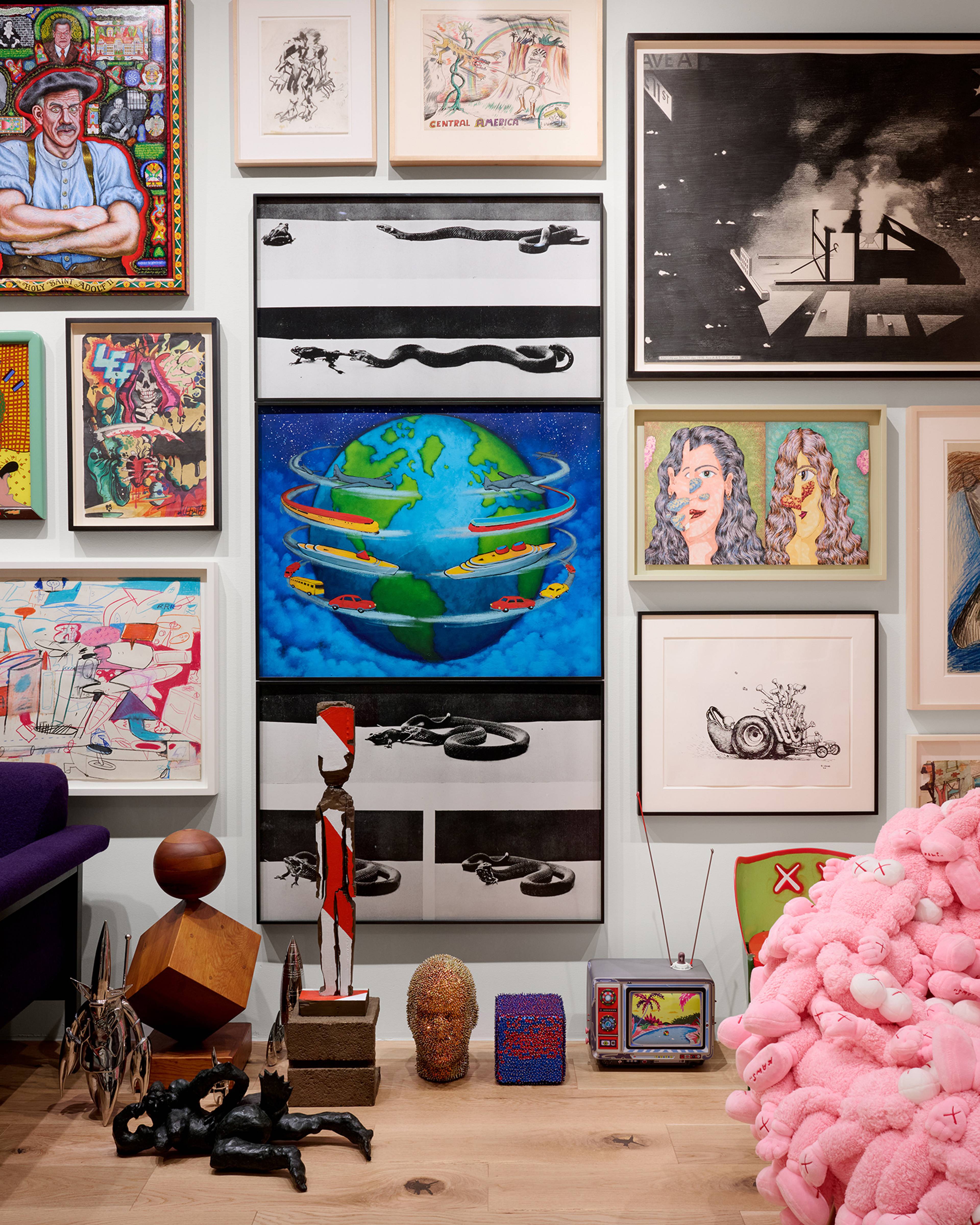 View of “The Way I See It: Selections from the KAWS Collection”