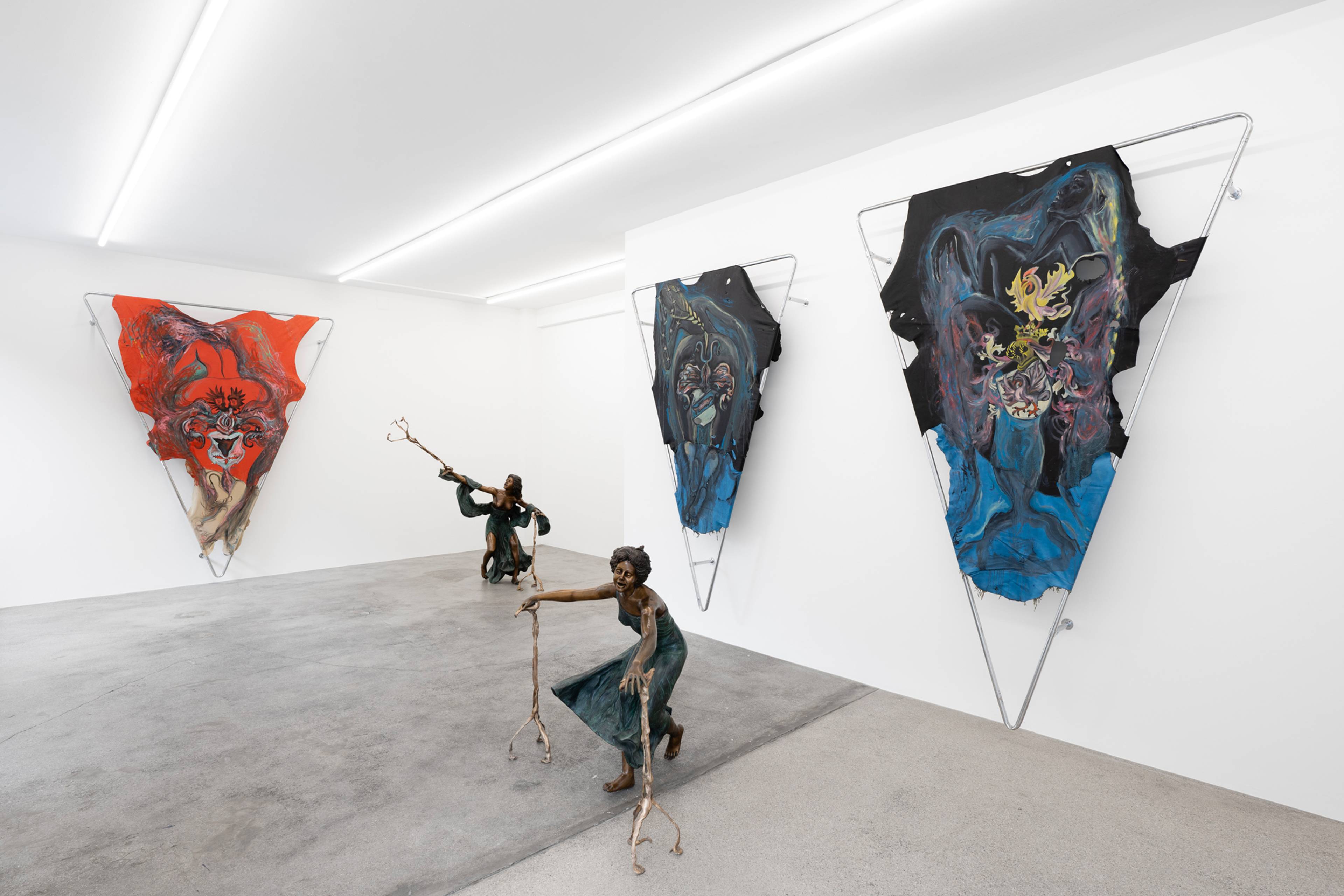 View of Raphaela Vogel, “Zucker * Totholz * Schimmel,” Galerie Gregor Staiger, Zurich, 2026