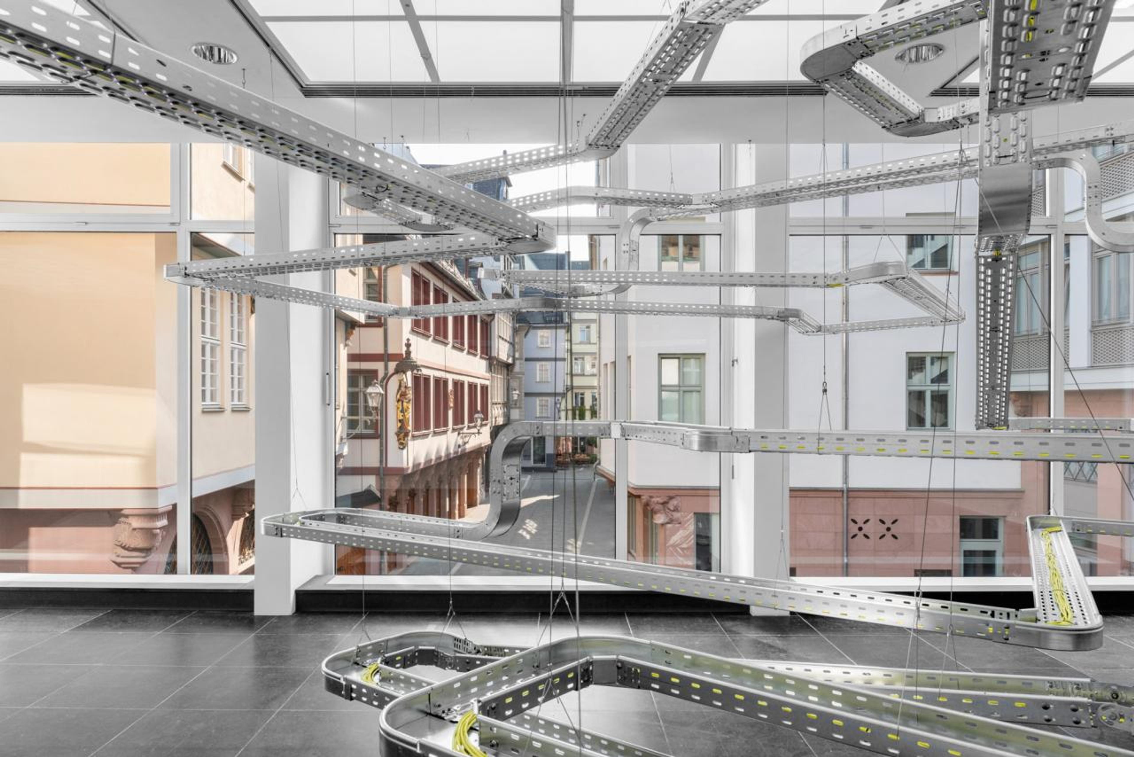 View of “Fake Views,” Frankfurter Kunstverein, 2023