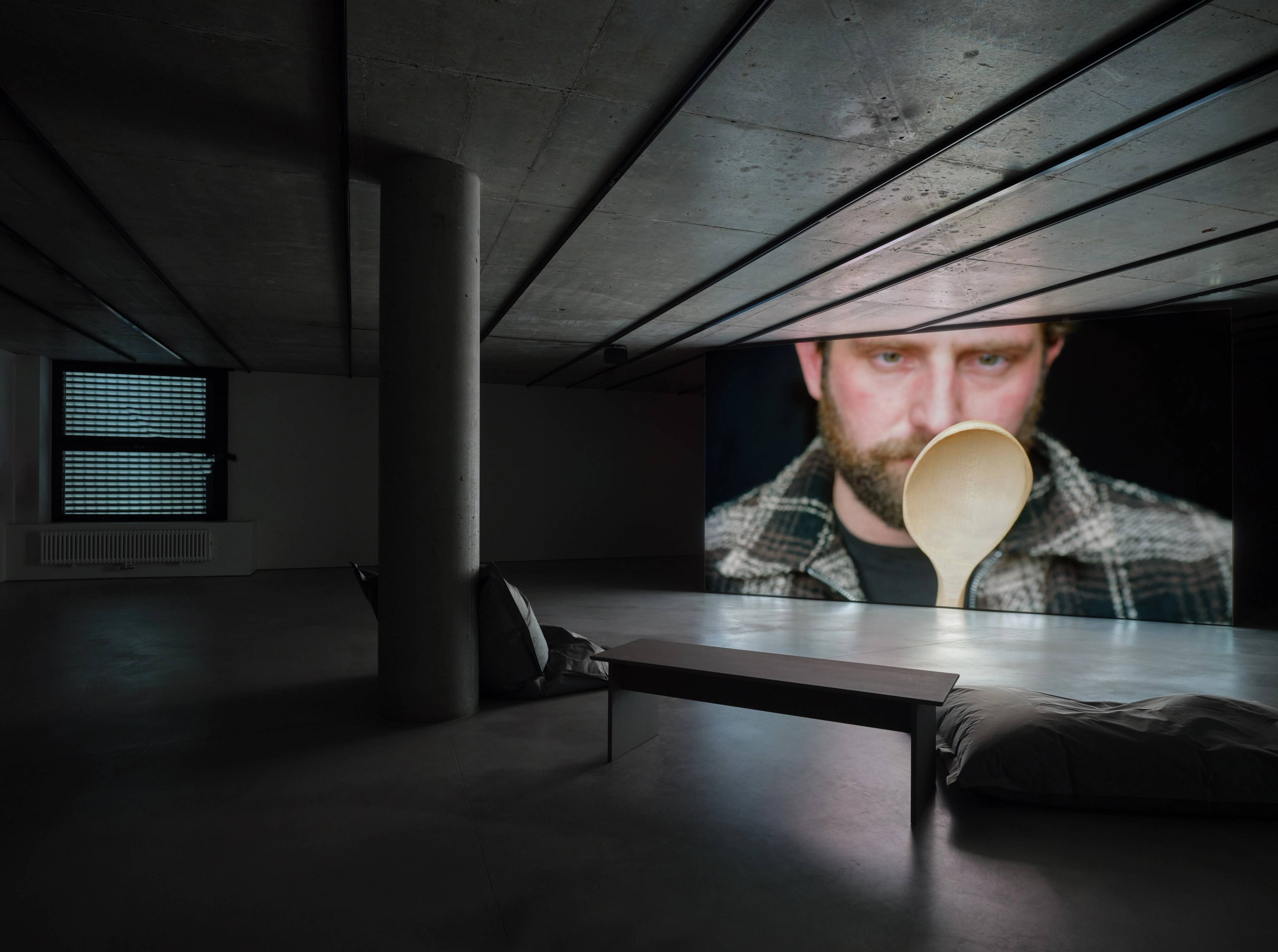 The woodcarver and the forest, 2025. Installation view,