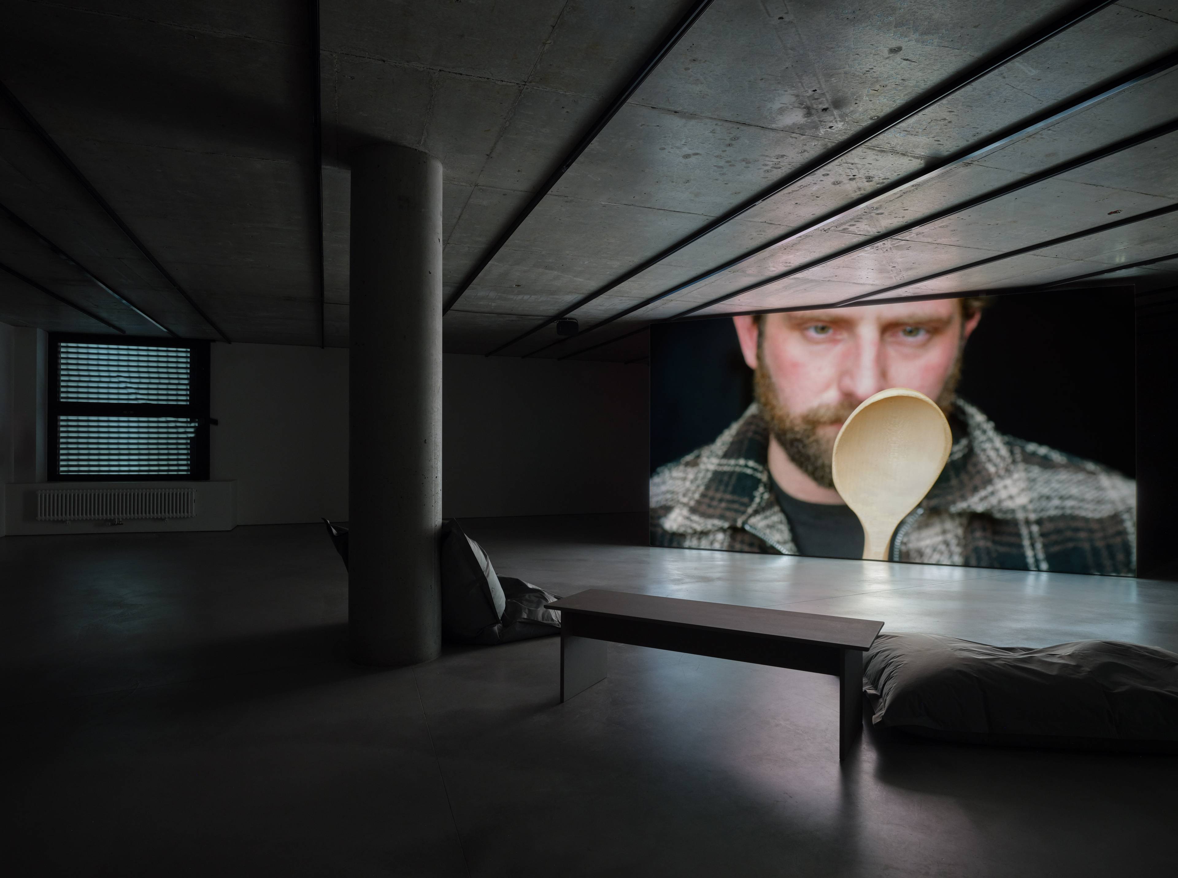 The woodcarver and the forest, 2025. Installation view,