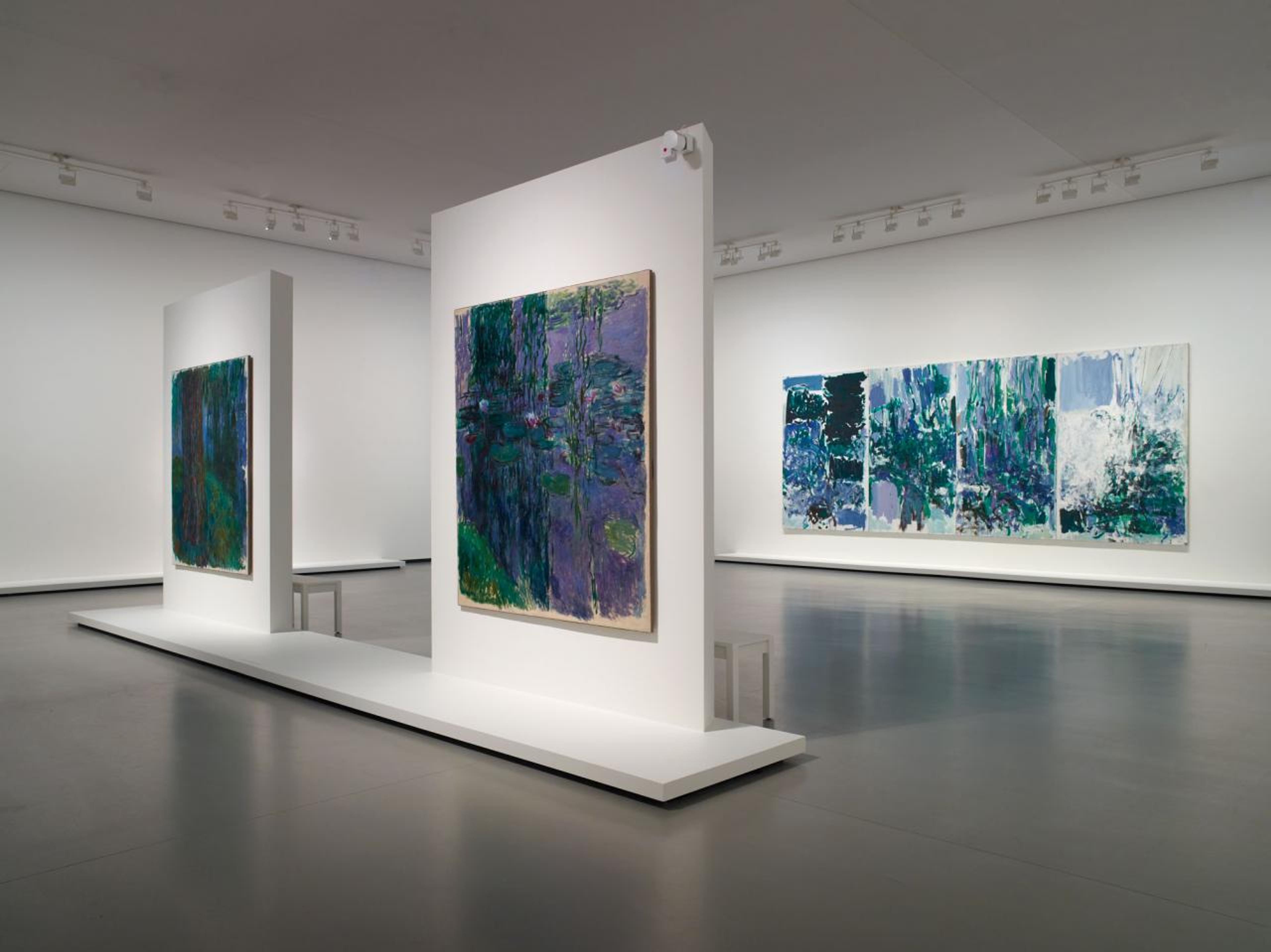 View of “Monet – Mitchell,” Fondation Louis Vuitton, Paris, 2022